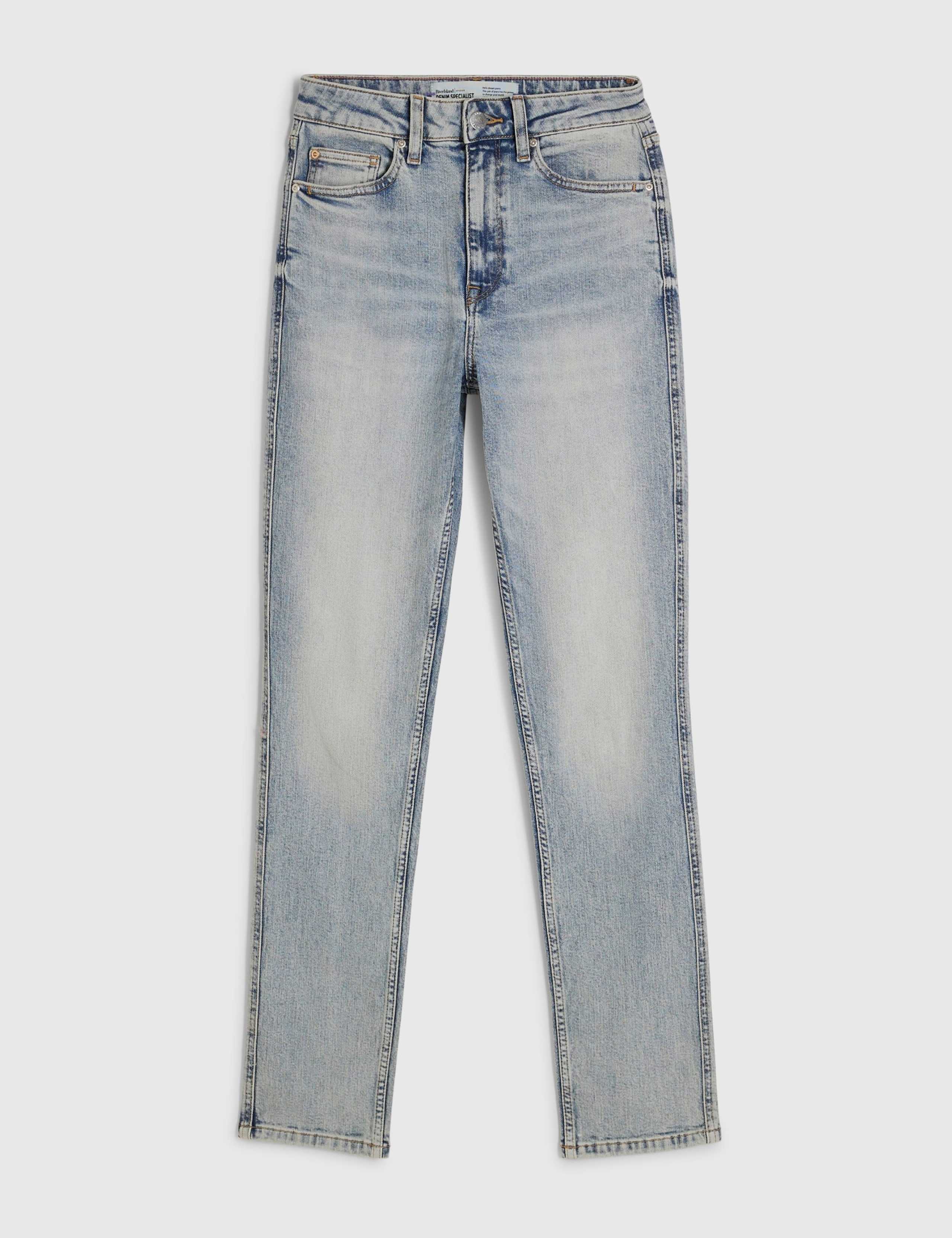 Mid Rise Faded Cigarette Jeans 2 of 5