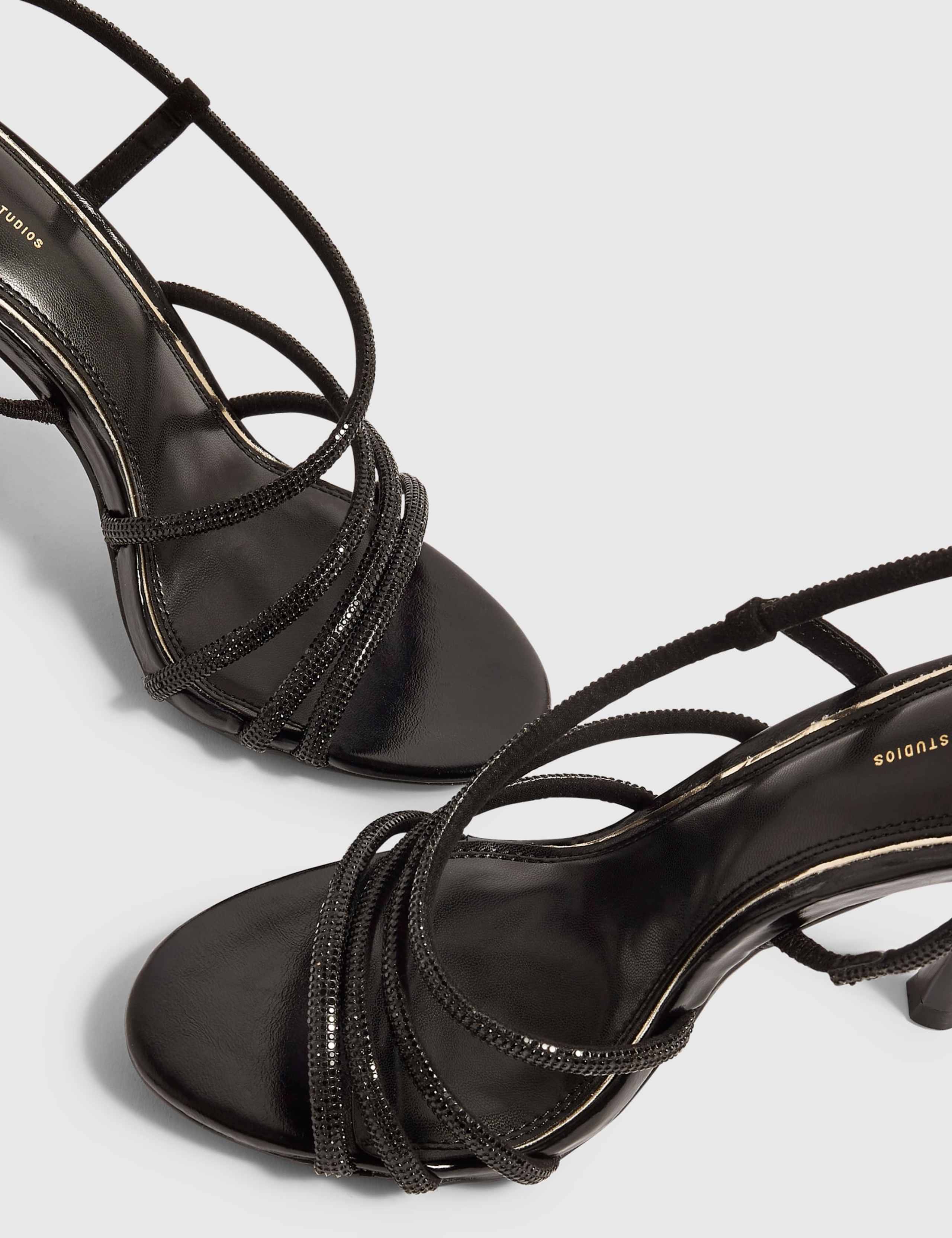 Ankle Strap Stiletto Heel Sandals 2 of 5