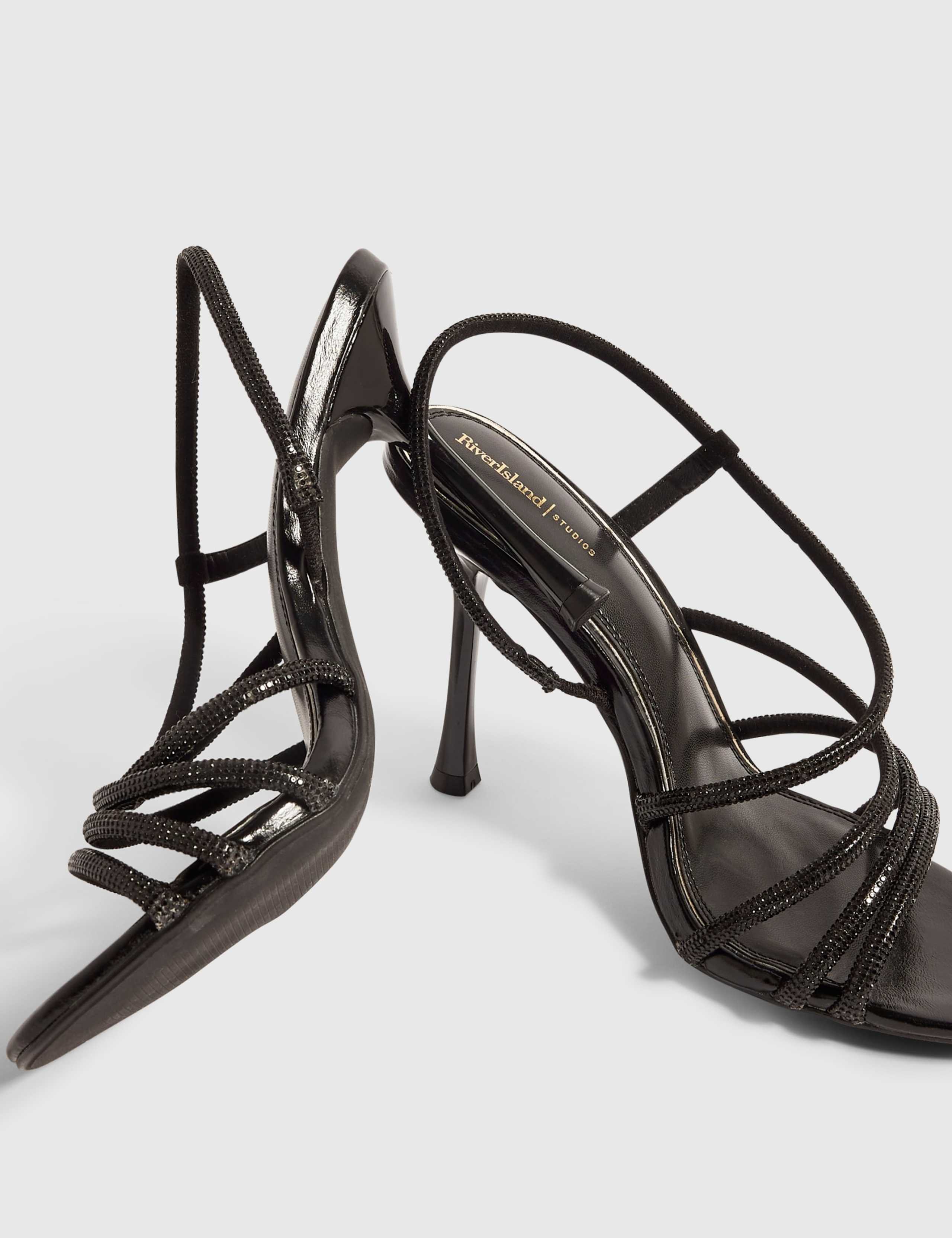 Ankle Strap Stiletto Heel Sandals 3 of 5