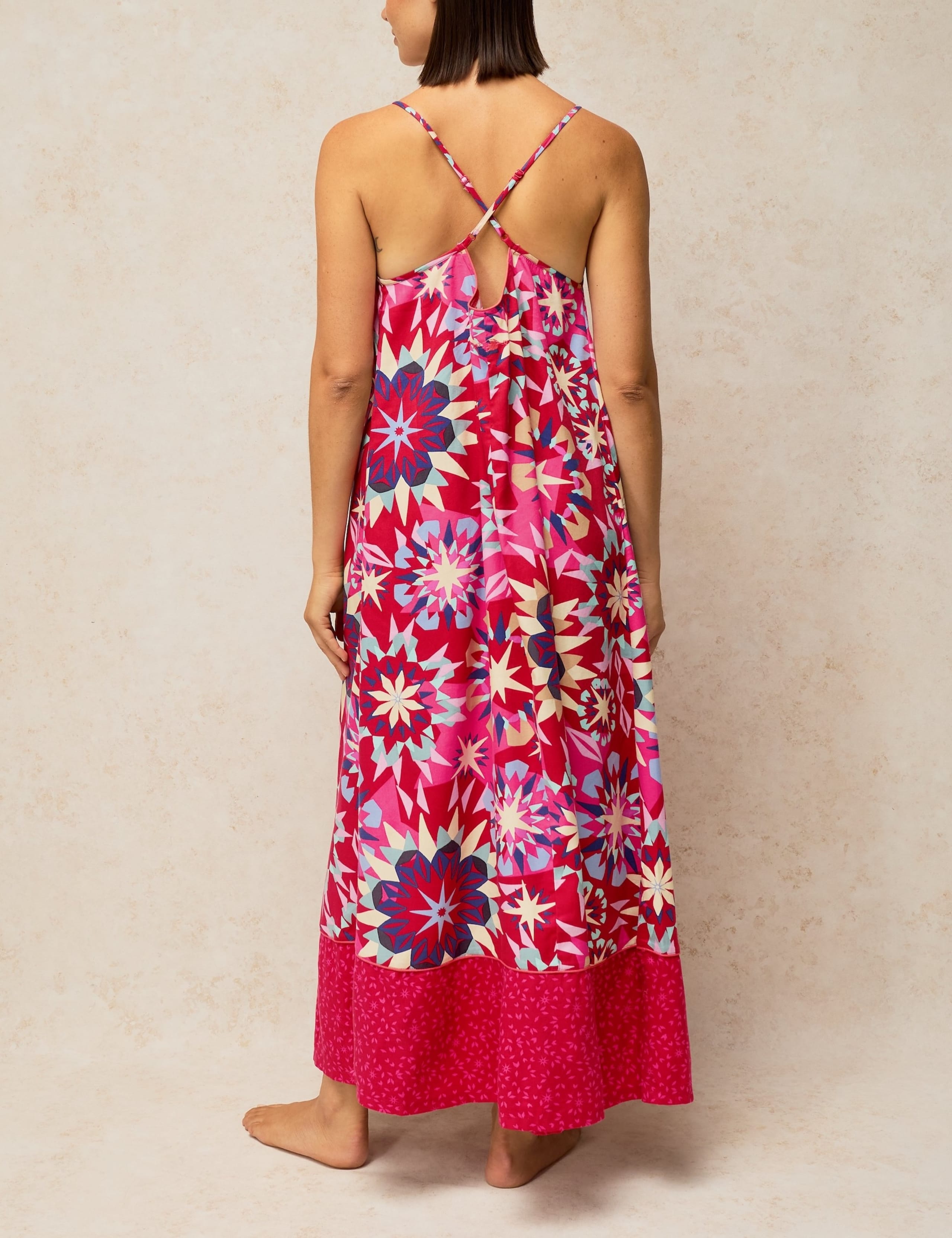 Cotton Rich Printed Cami Nightshirt 3 of 6