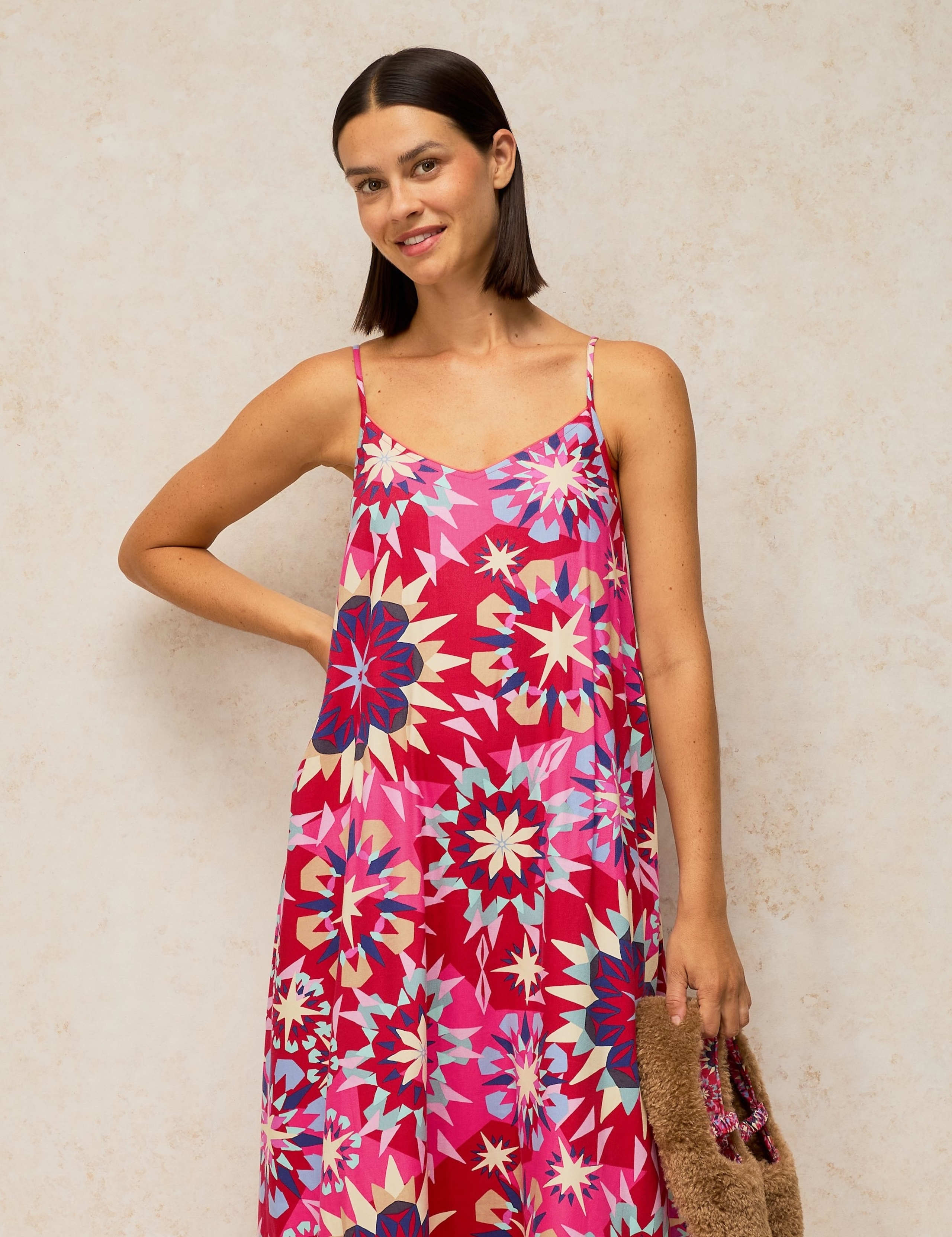 Cotton Rich Printed Cami Nightshirt 5 of 6