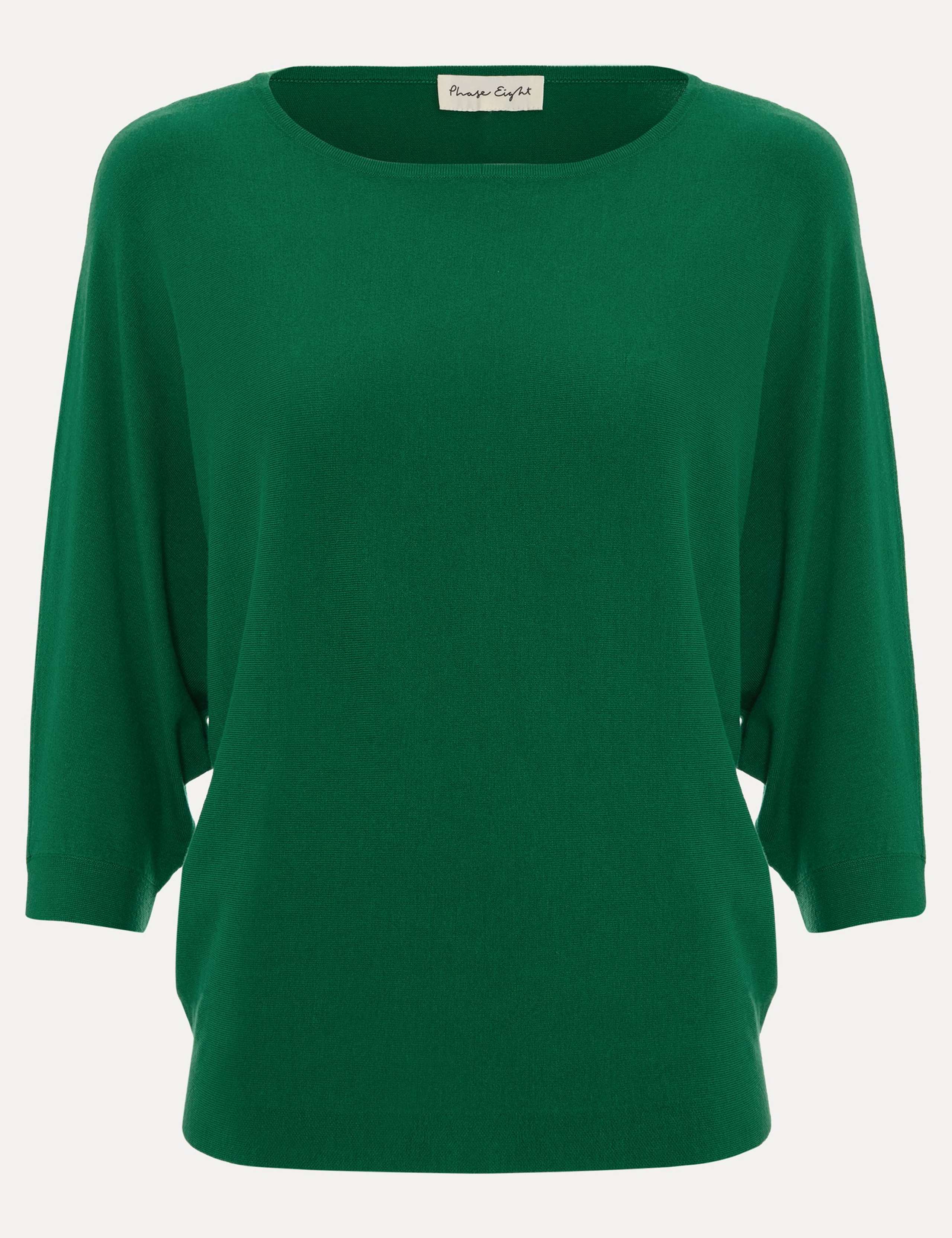 Round Neck Batwing Sleeve Jumper 2 of 6