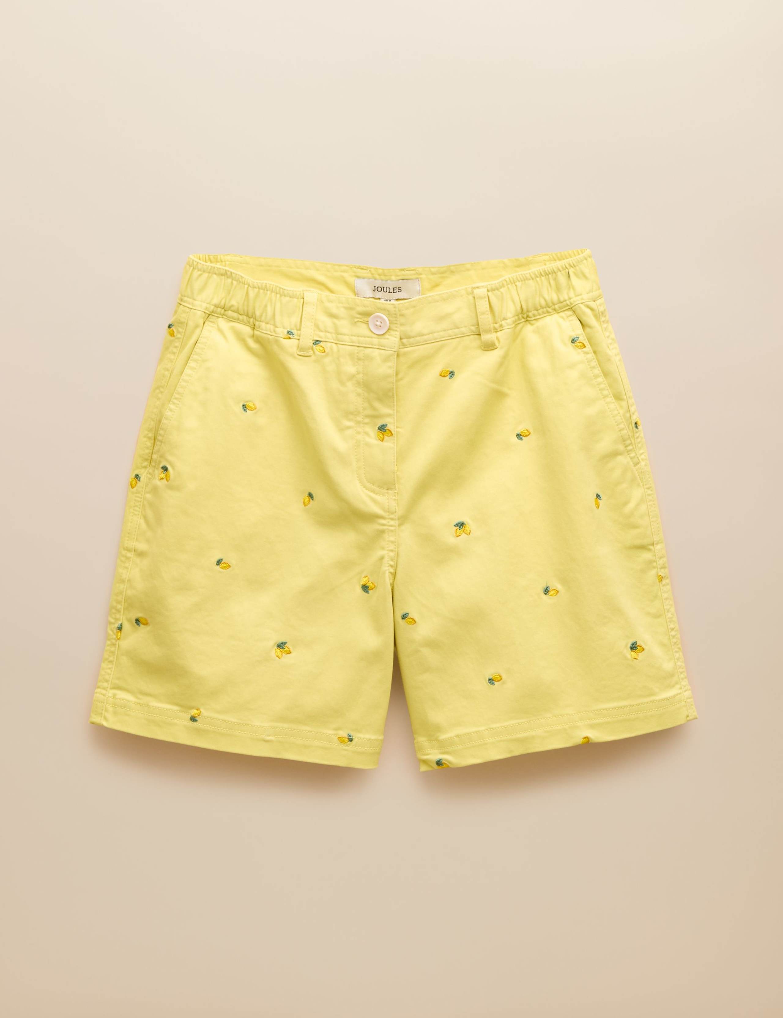 Cotton Rich Embroidered Chino Shorts 5 of 6