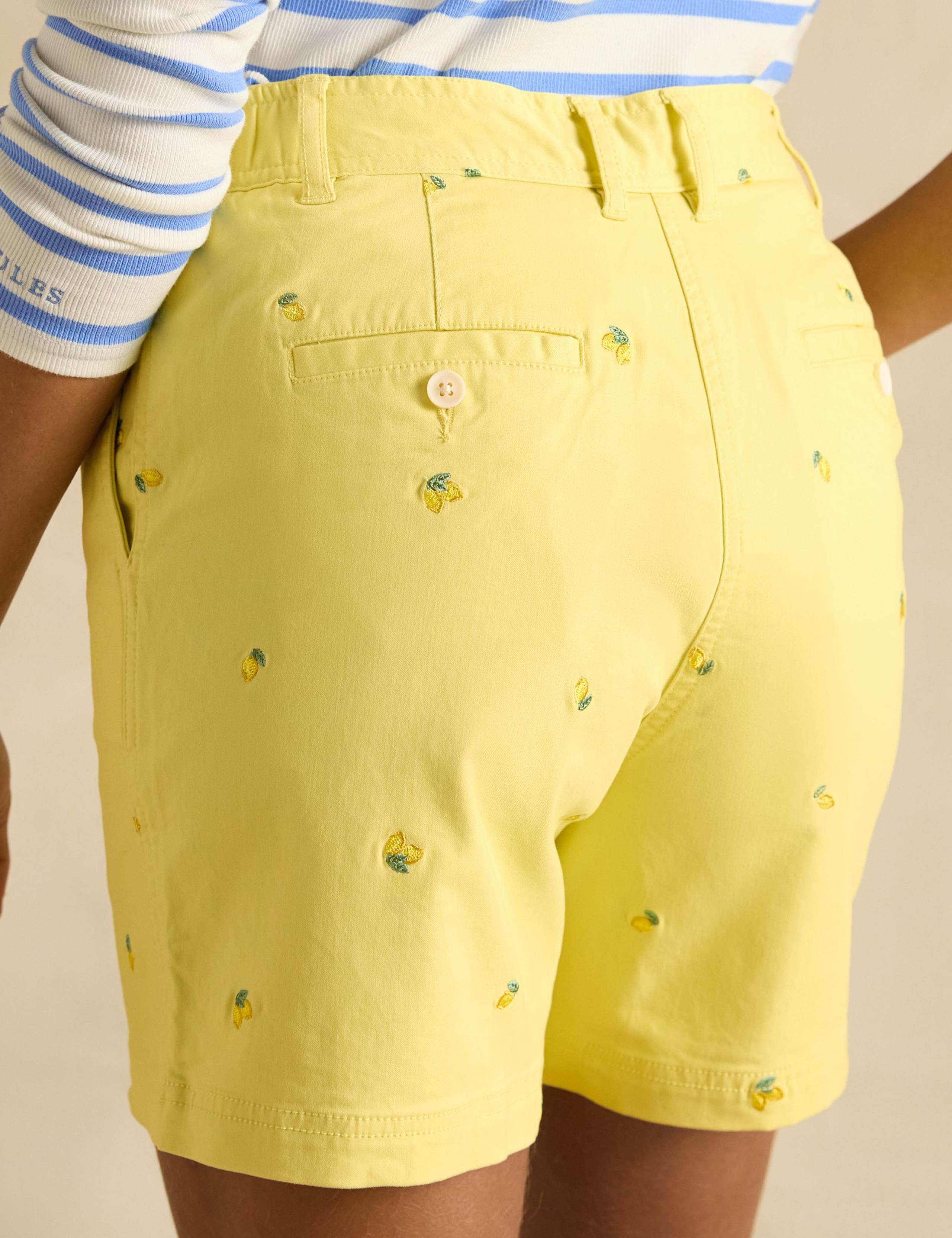 Cotton Rich Embroidered Chino Shorts 6 of 6