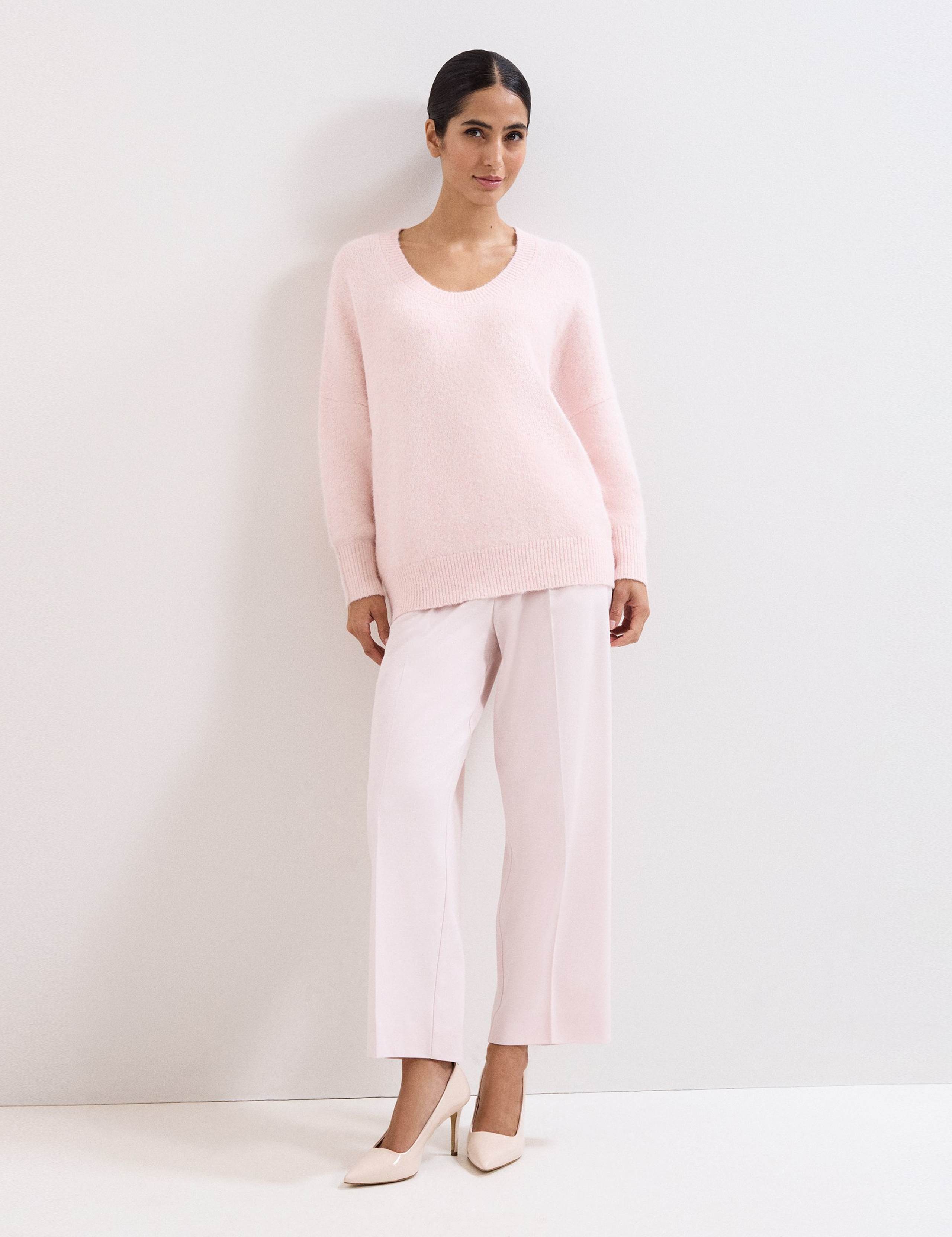 Textured Scoop Neck Jumper 3 of 8