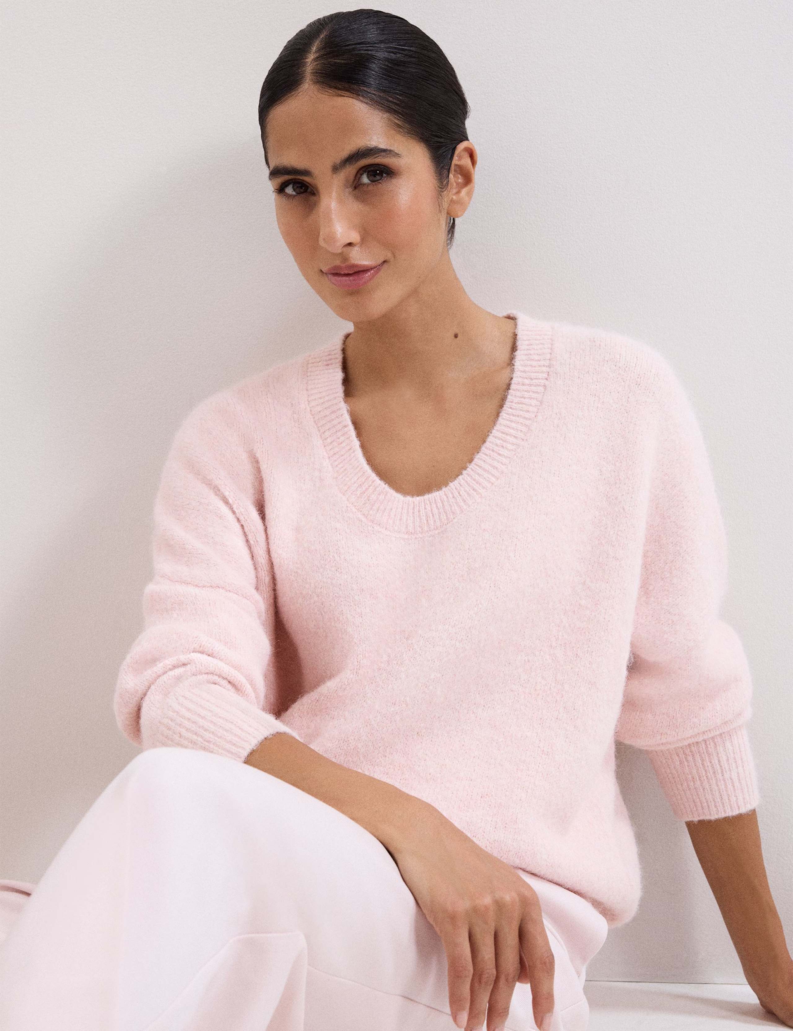 Textured Scoop Neck Jumper 7 of 8