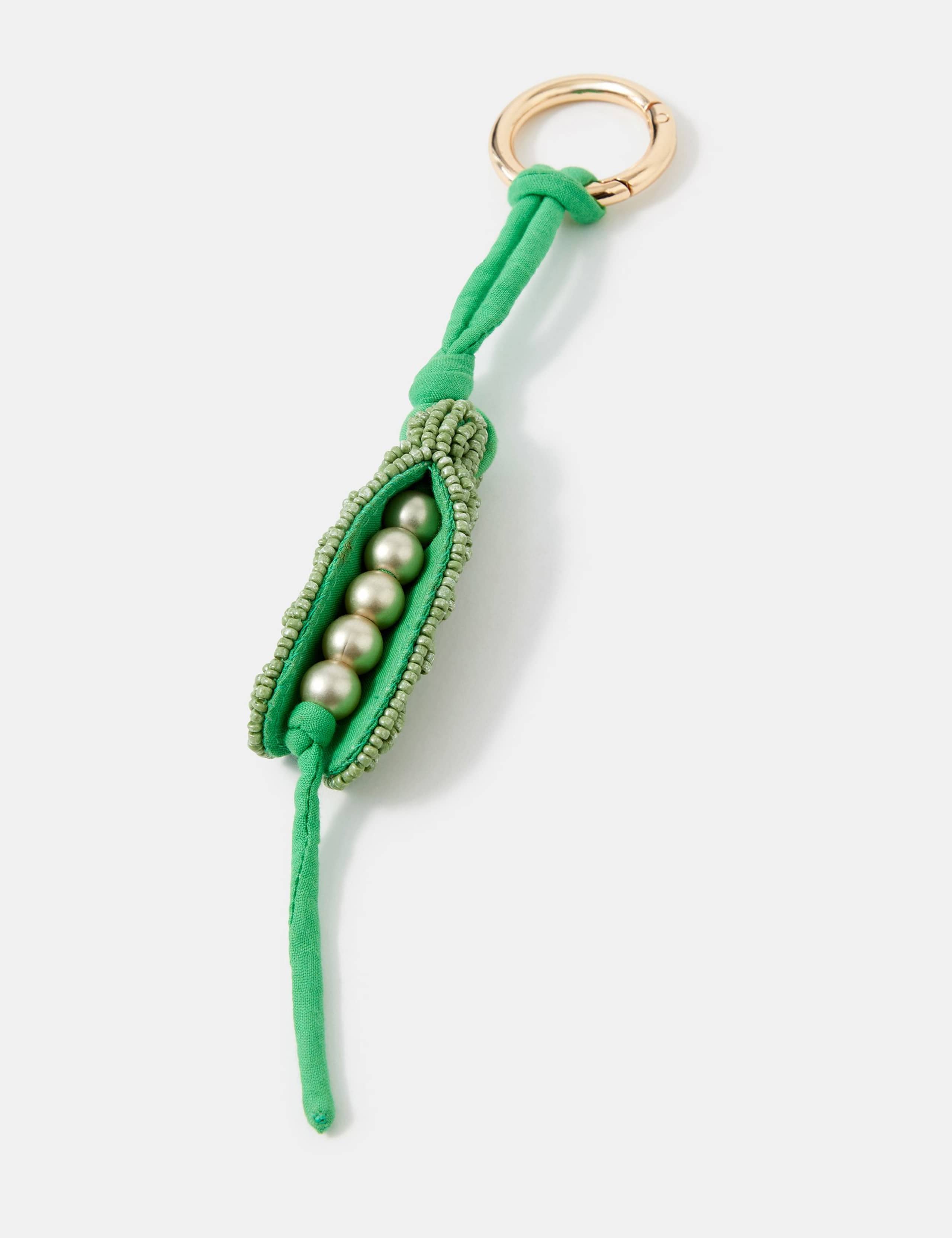 Peas In A Pod Beaded Bag Charm 2 of 3