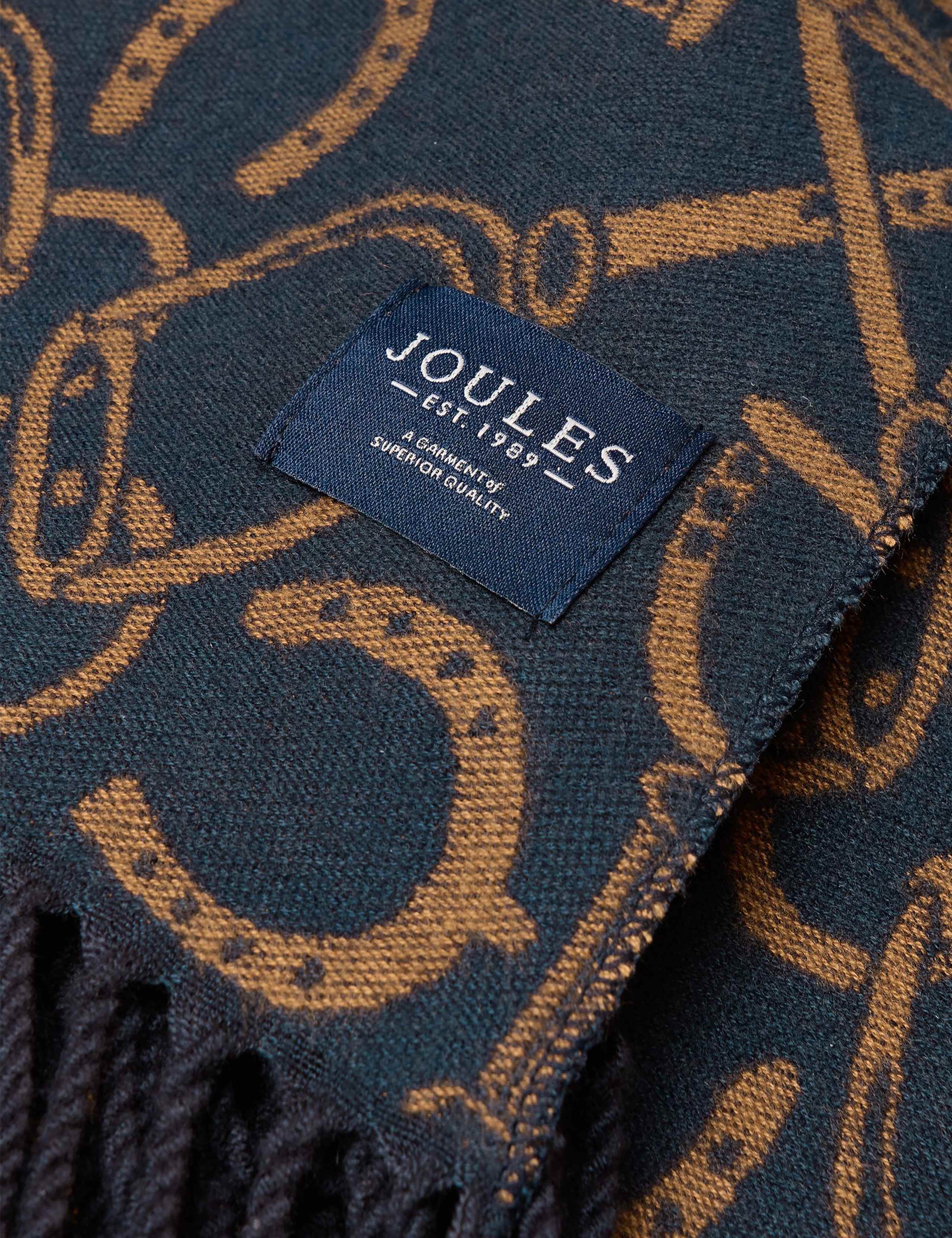 Jacquard Printed Tassel Scarf 5 of 5