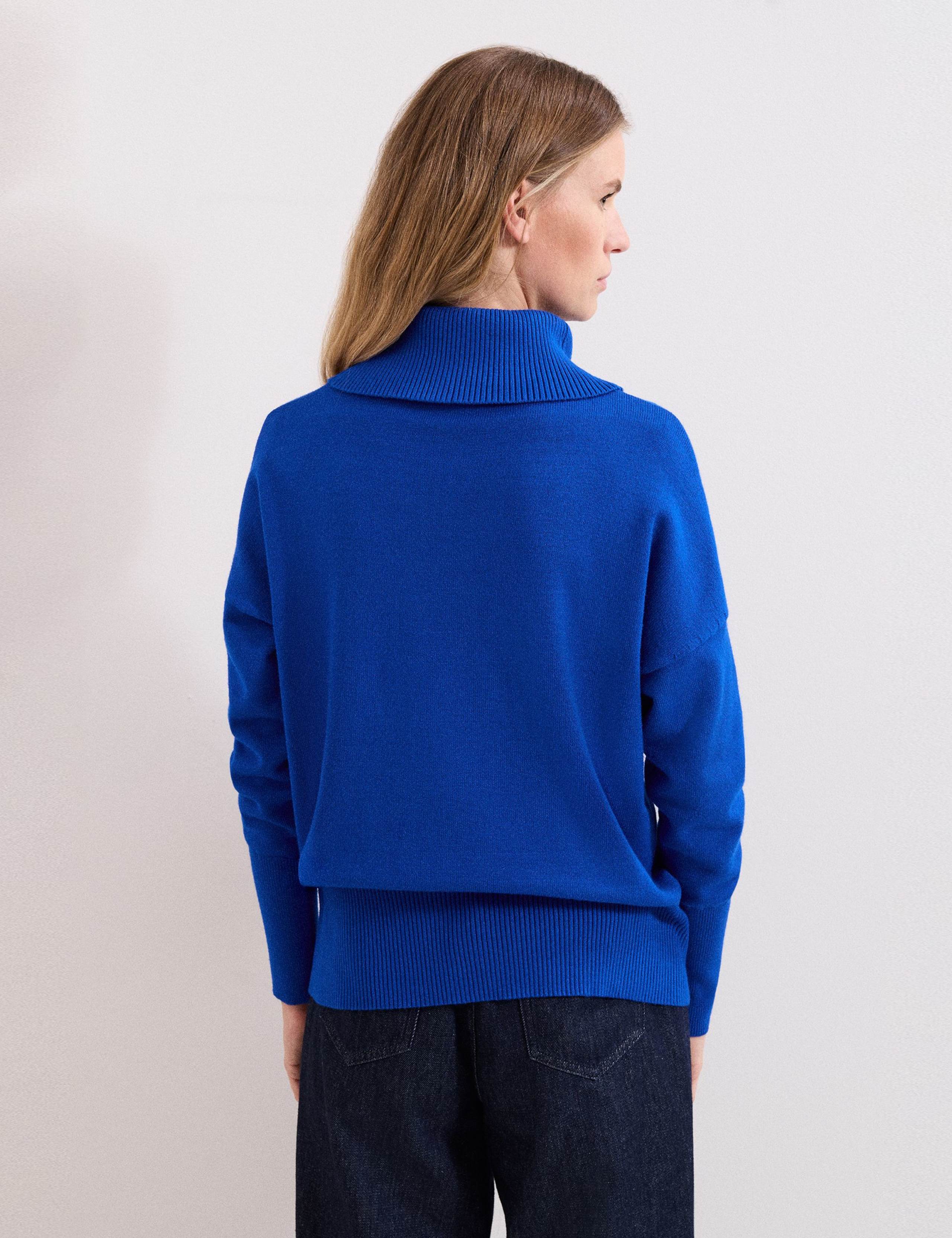 Roll Neck Zip Detail Jumper 4 of 7