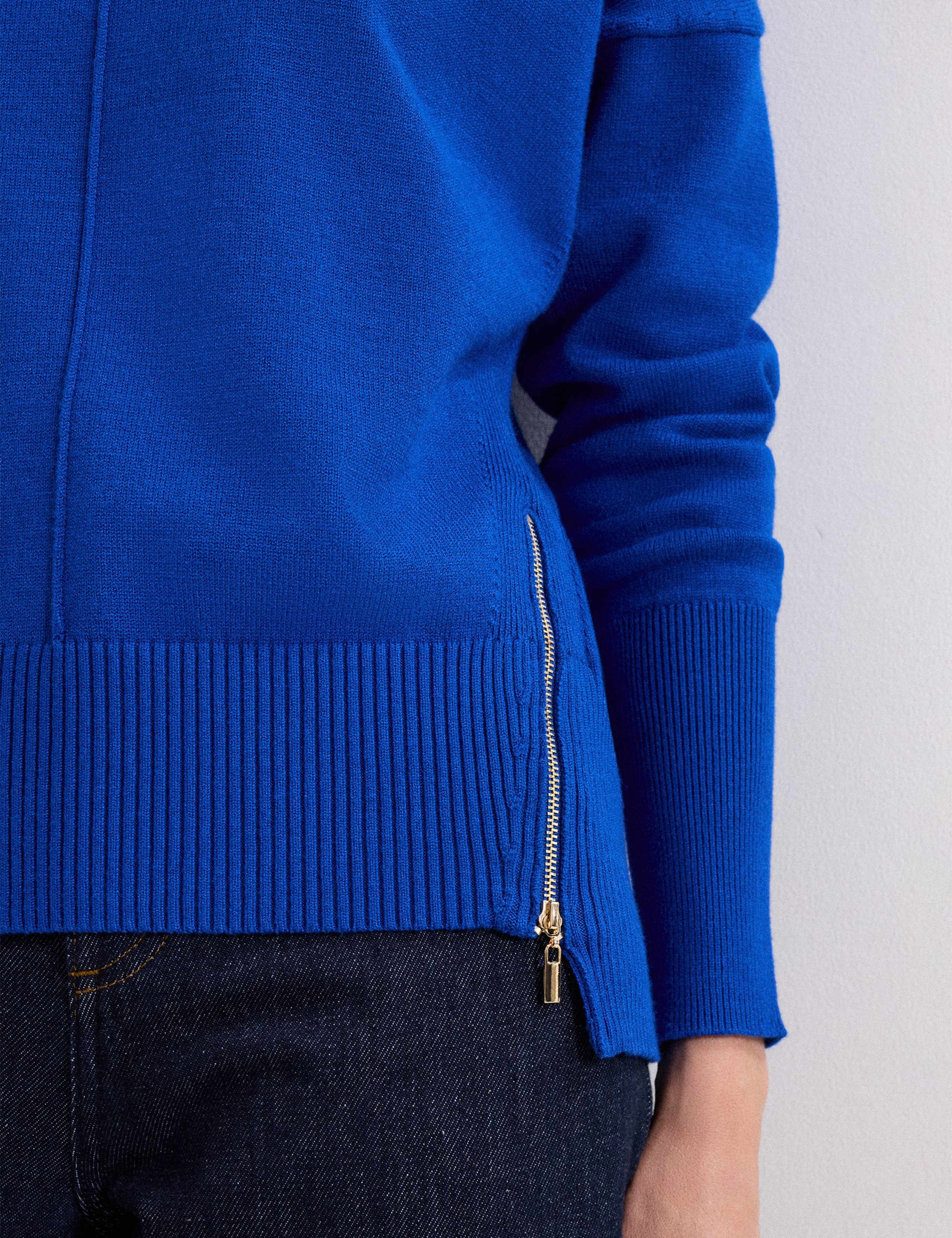 Roll Neck Zip Detail Jumper 7 of 7