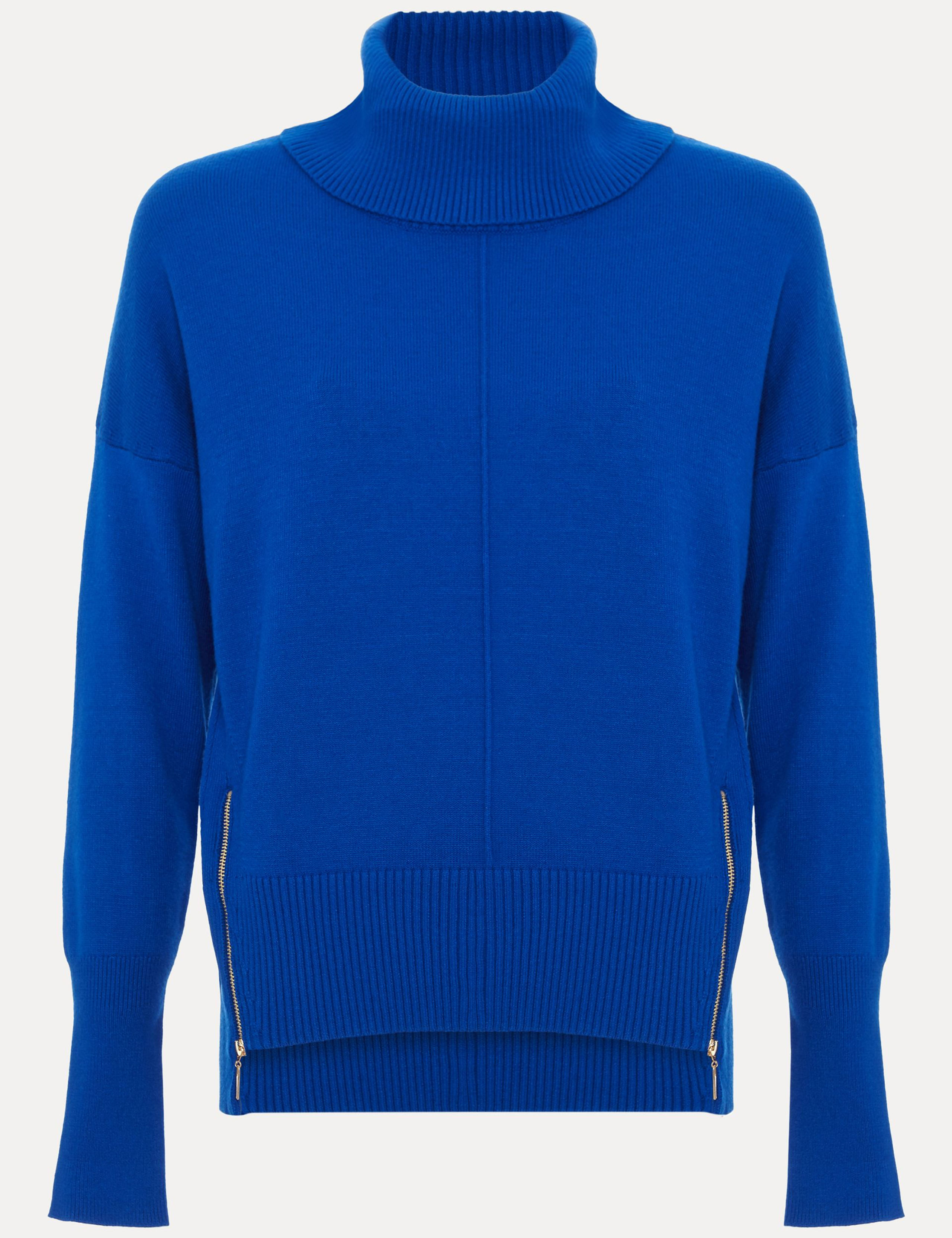 Roll Neck Zip Detail Jumper 2 of 7