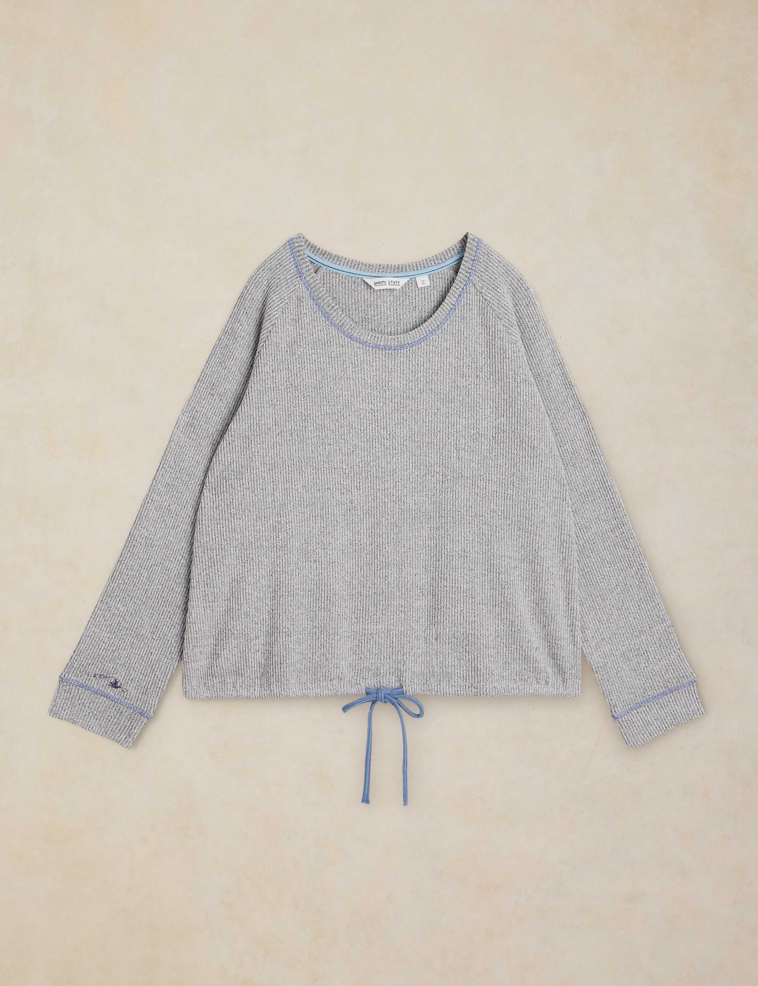 Cosy Ribbed Pyjama Top 2 of 6