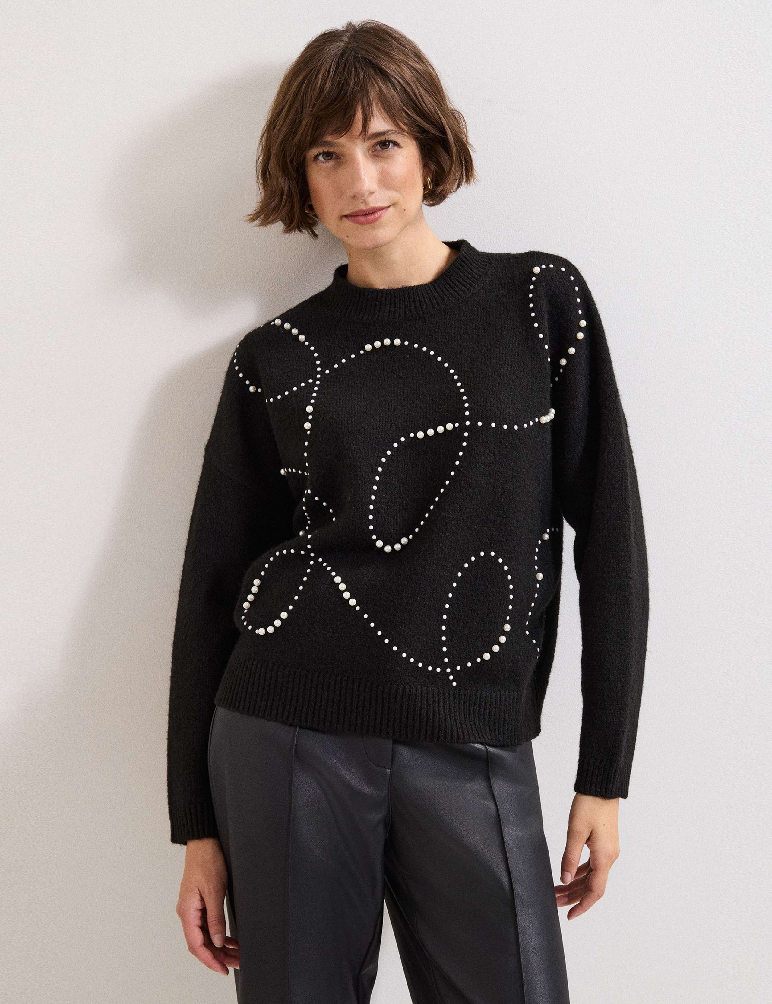 Embellished Pearl Jumper 1 of 6