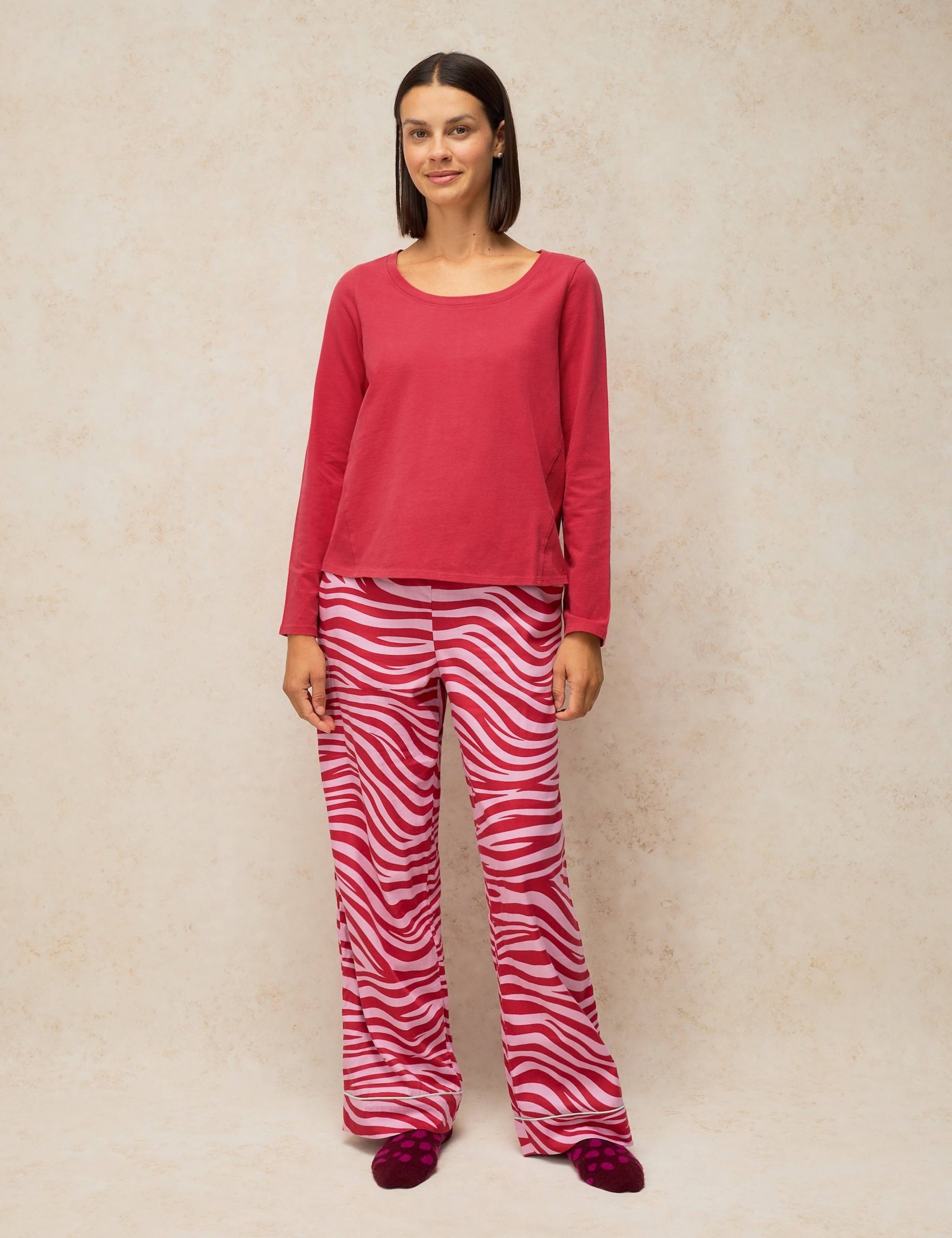 Pure Cotton Jersey Pyjama Top 3 of 6