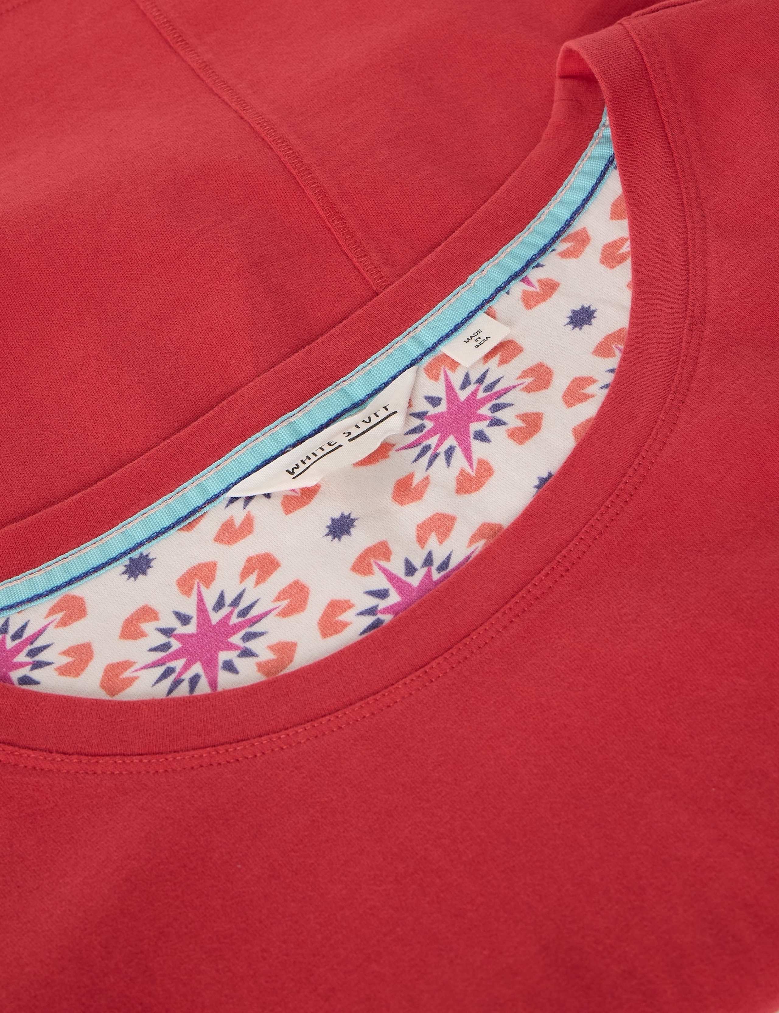 Pure Cotton Jersey Pyjama Top 6 of 6