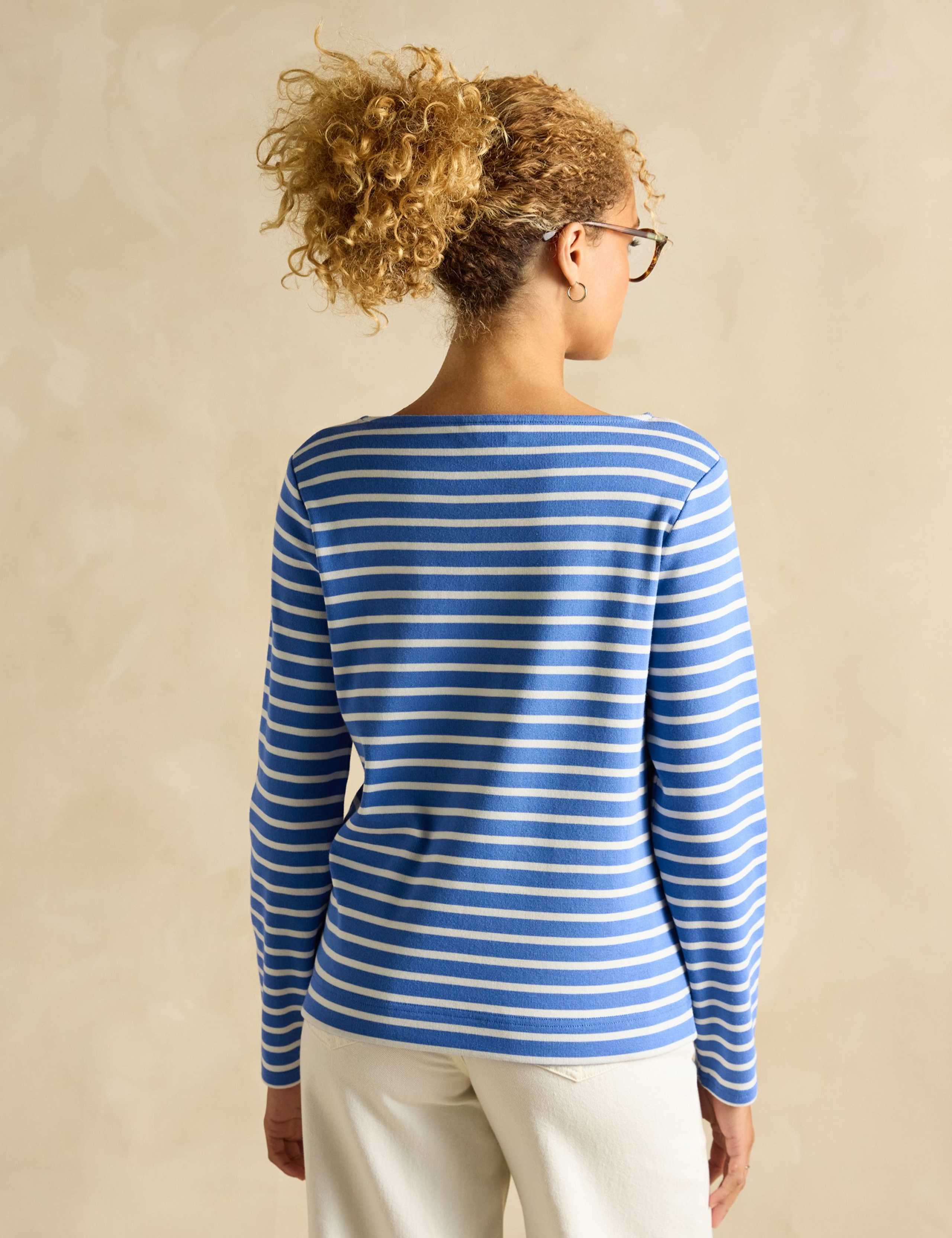 Pure Cotton Striped Top 2 of 6
