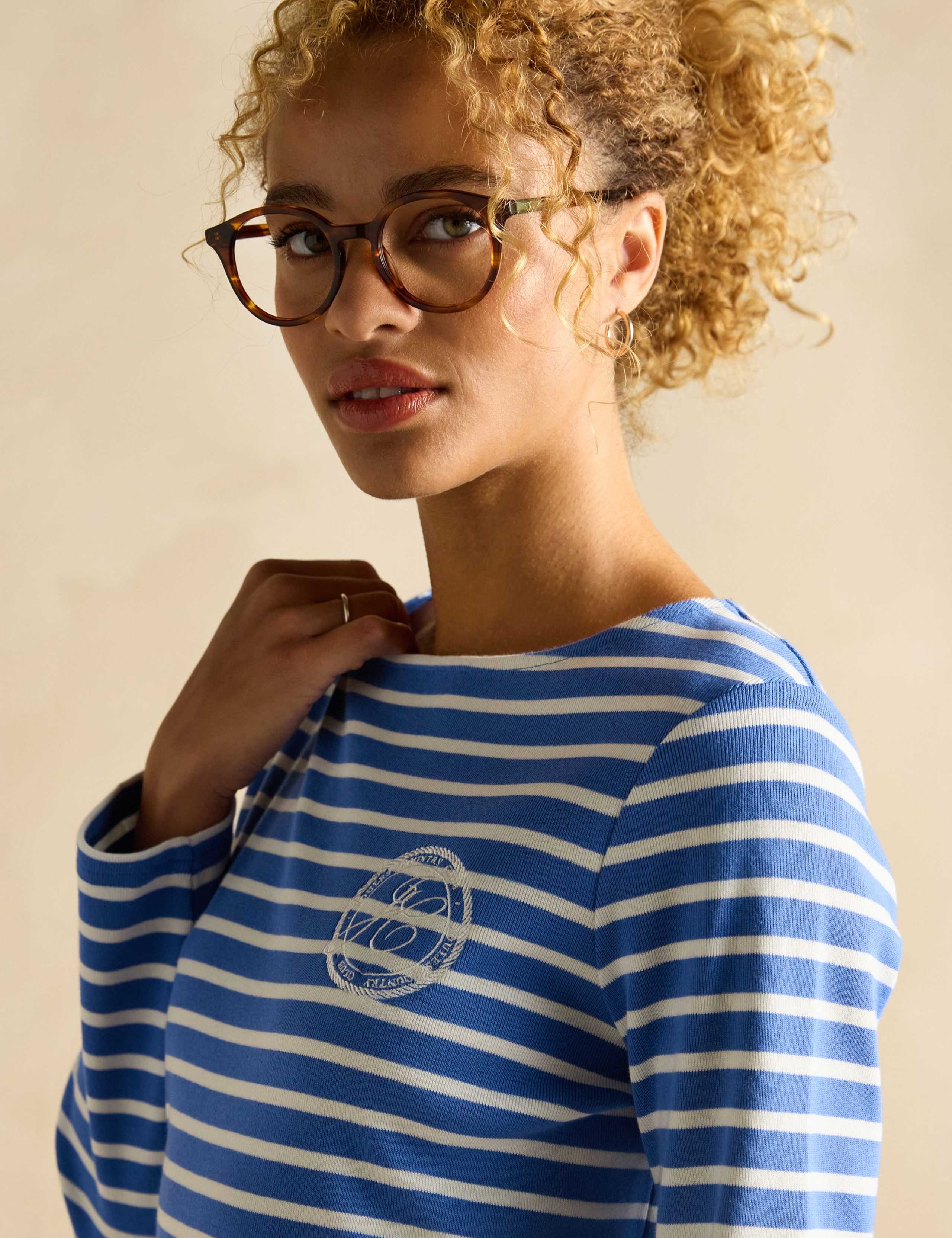 Pure Cotton Striped Top 3 of 6