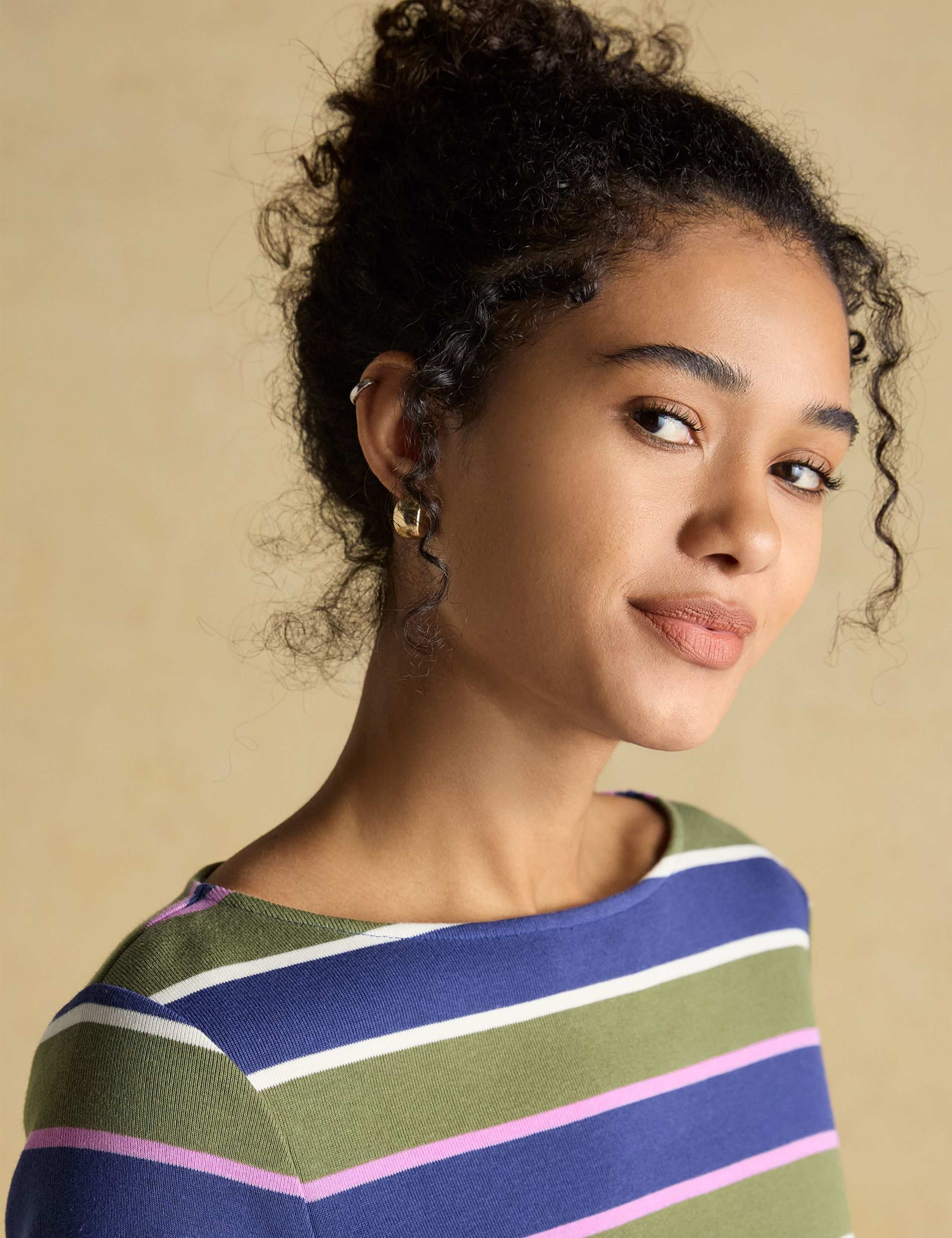 Pure Cotton Striped Top 5 of 6