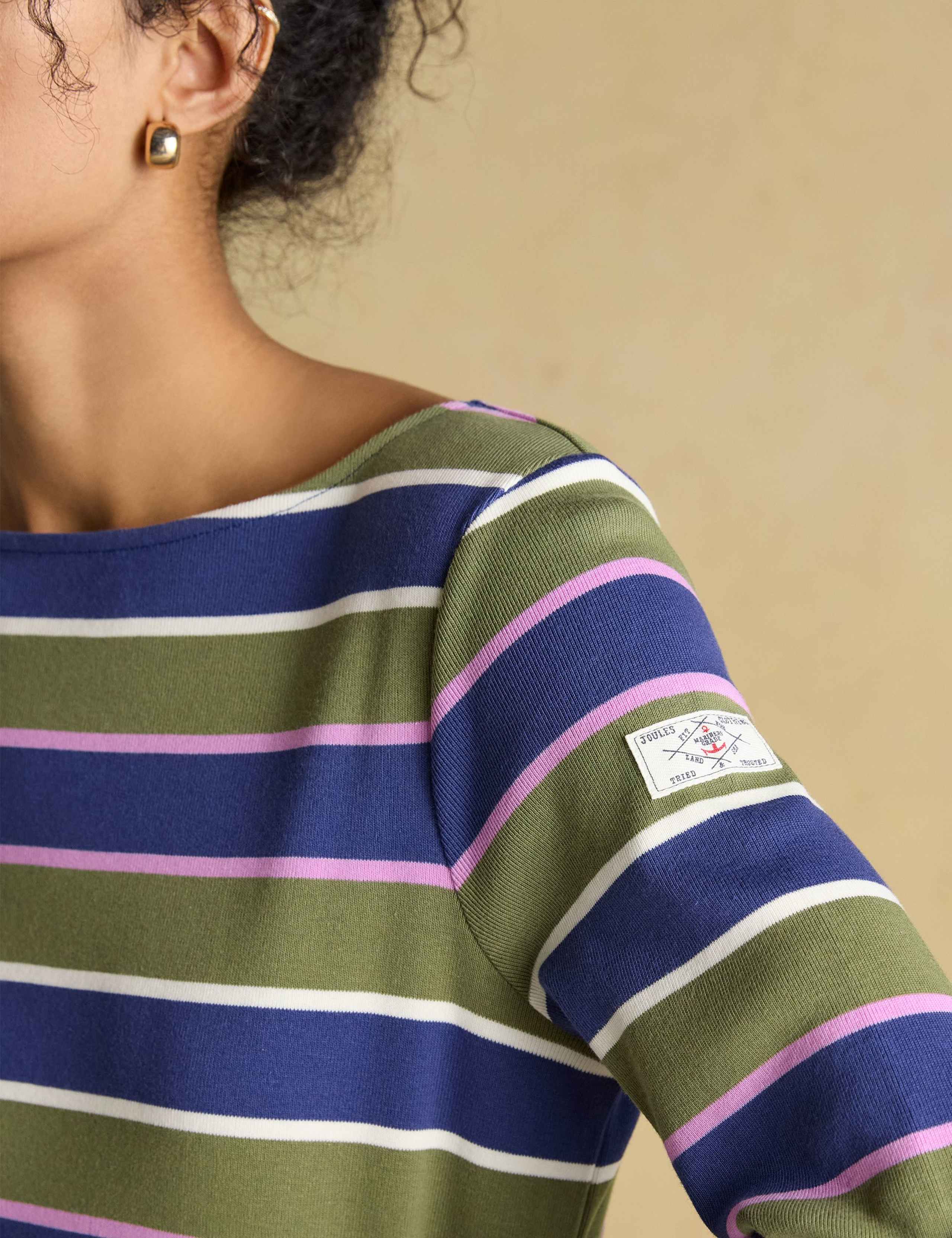 Pure Cotton Striped Top 6 of 6