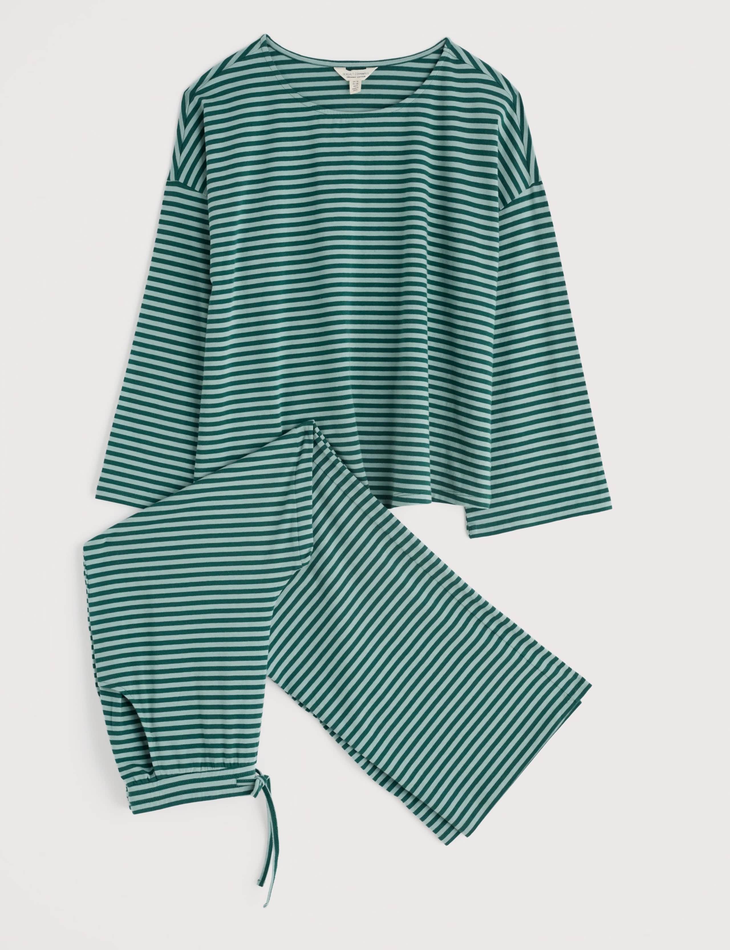 Cotton Rich Striped Pyjama Set 2 of 5