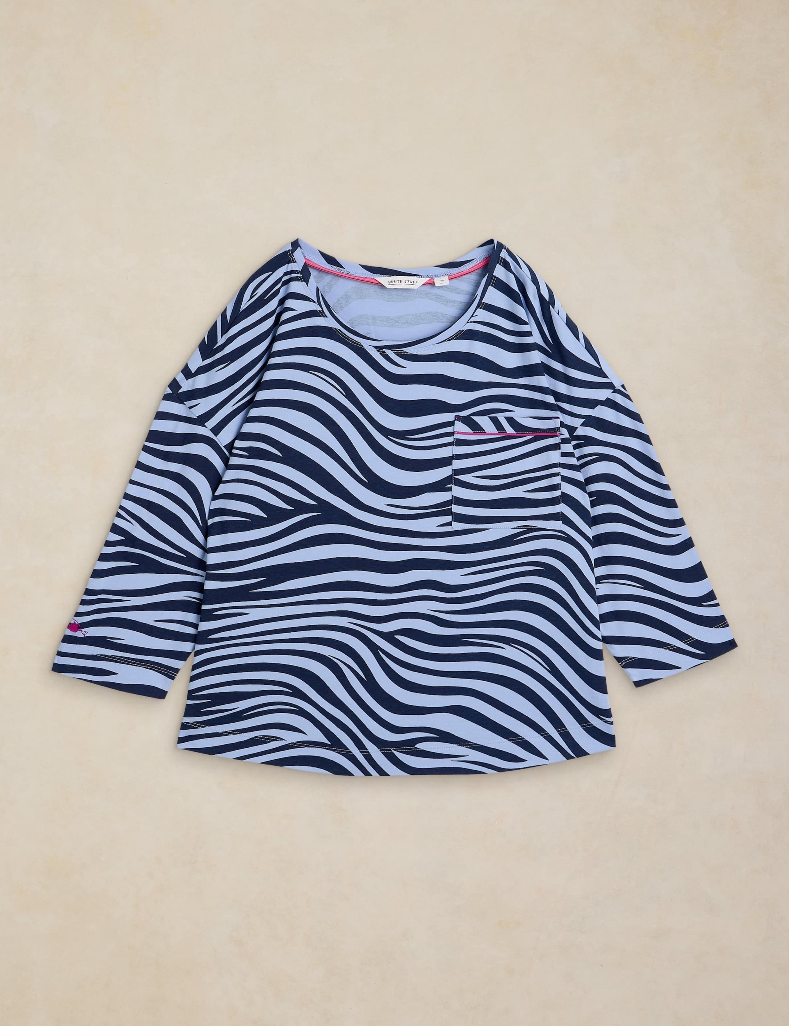 Cotton Rich Printed Boxy T-Shirt 2 of 6