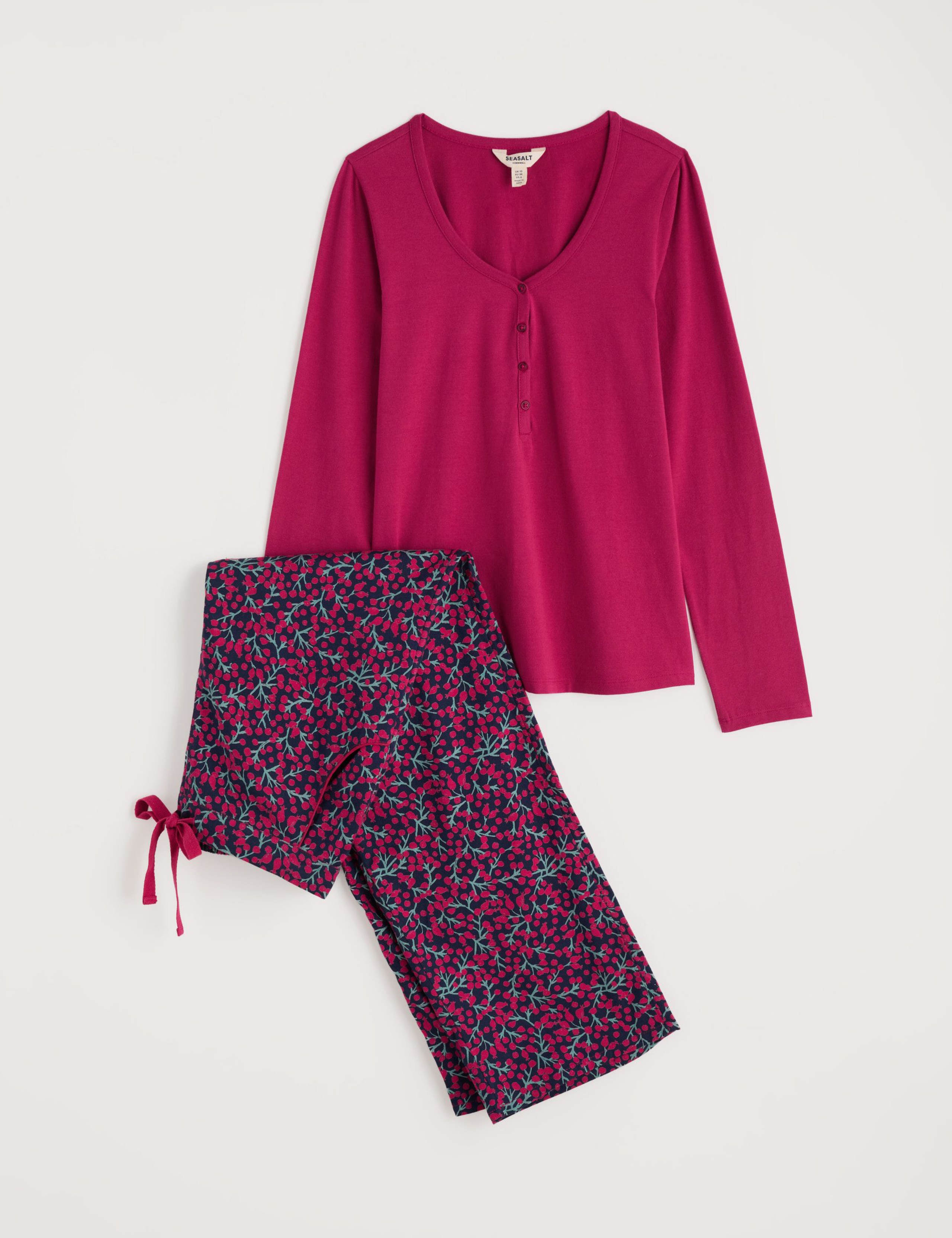 Cotton Rich Printed Pyjama Set 2 of 5