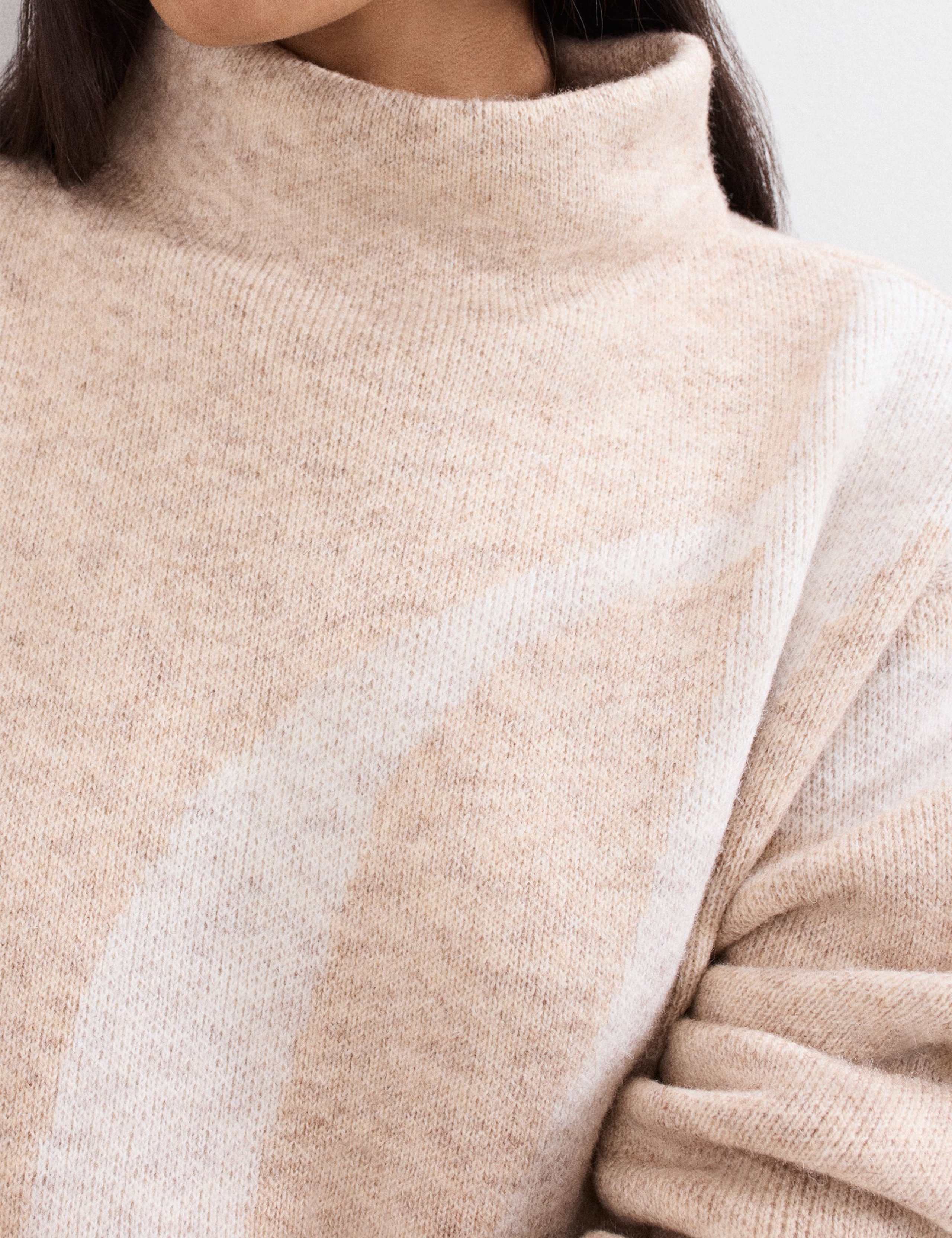 Printed Funnel Neck Jumper 6 of 7