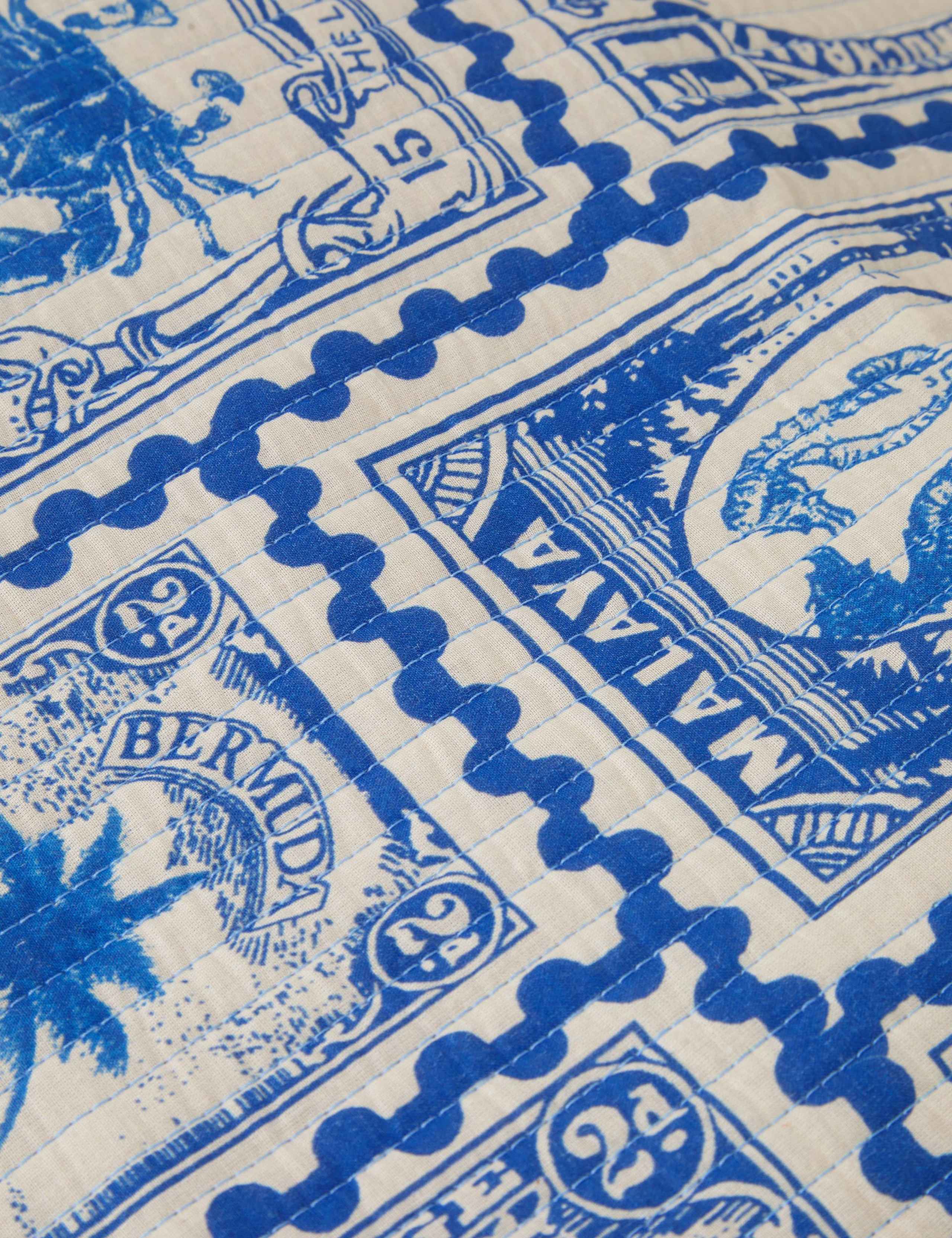 Pure Cotton Quilted Printed Tote Bag 5 of 5