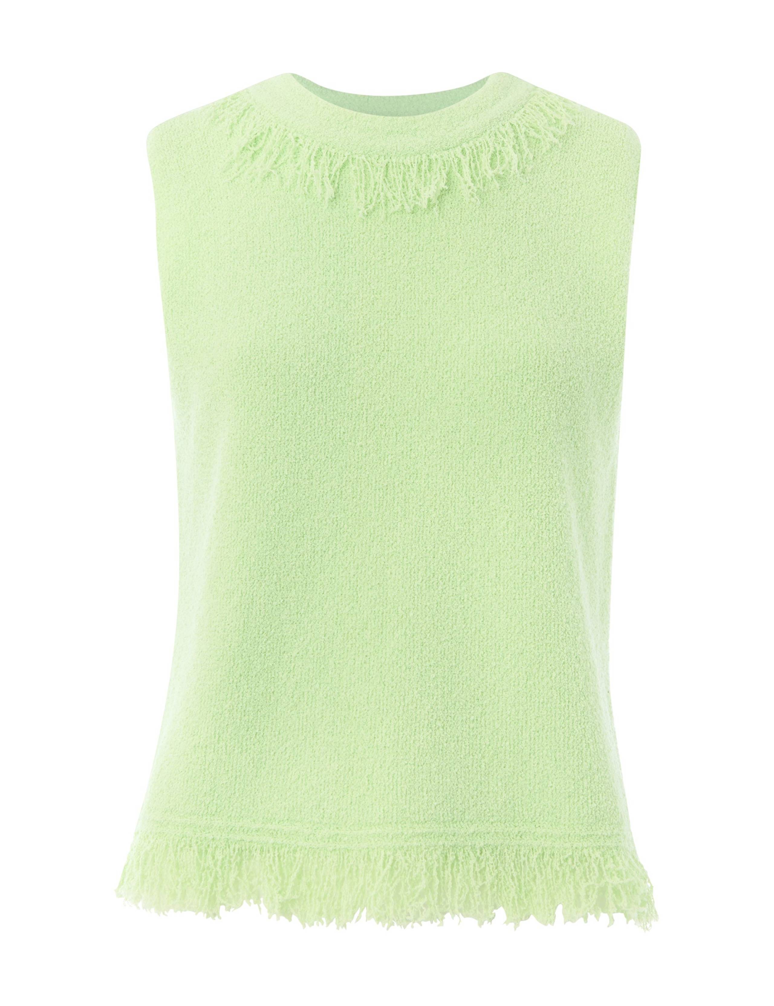 Cotton Rich Crew Neck Knitted Vest 2 of 4