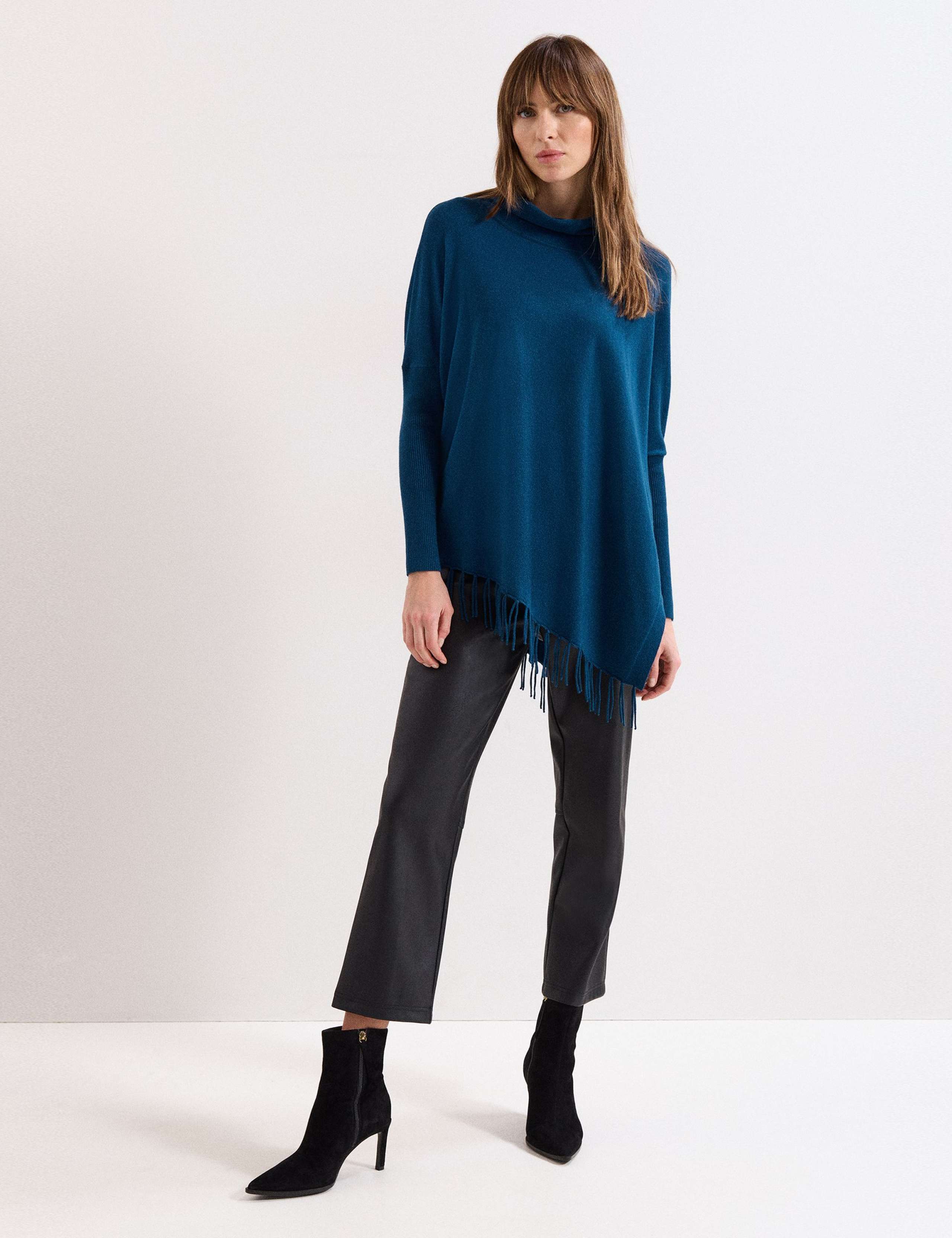 Cowl Neck Tassel Detail Jumper 3 of 7