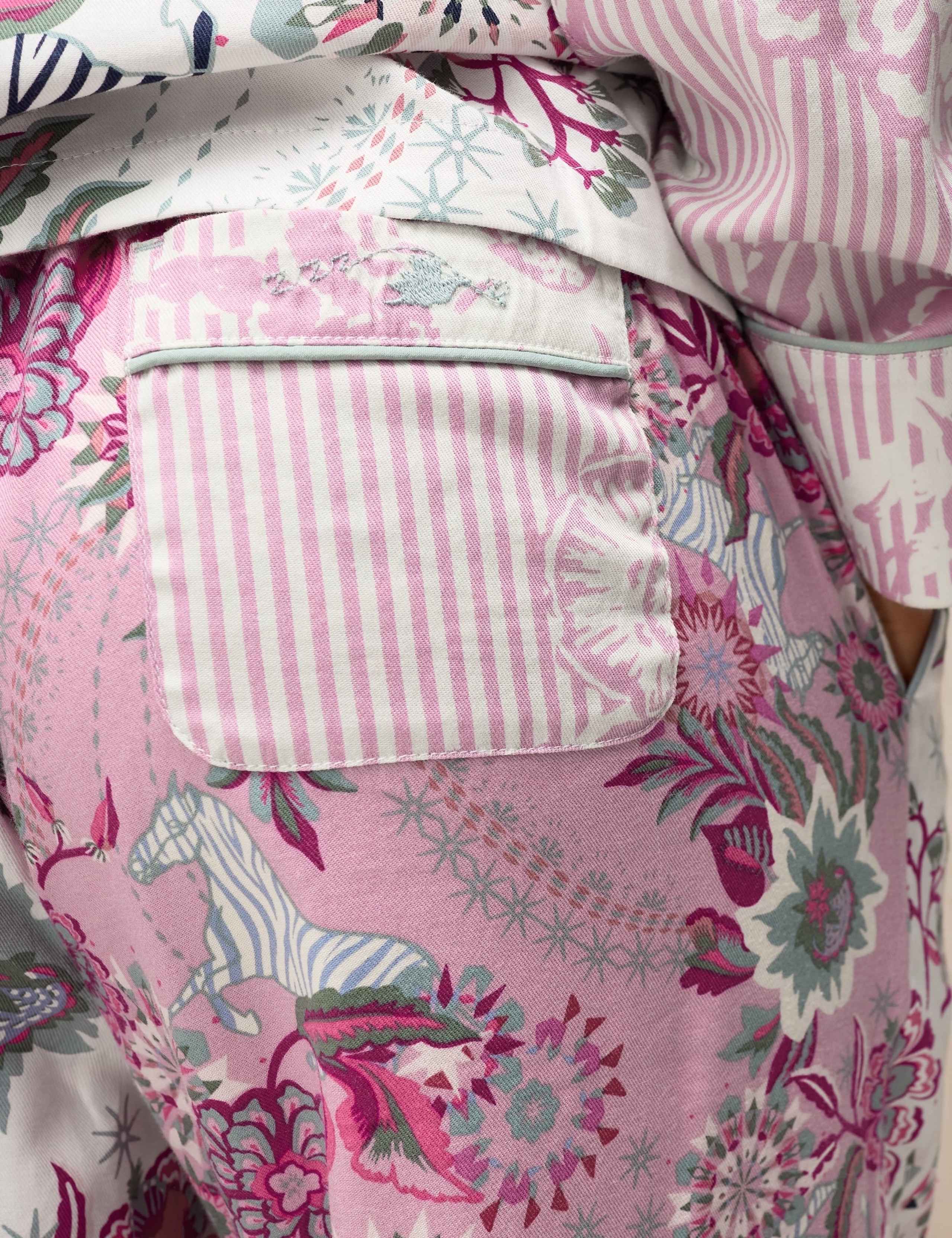 Cotton Rich Printed Pyjama Bottoms 5 of 6