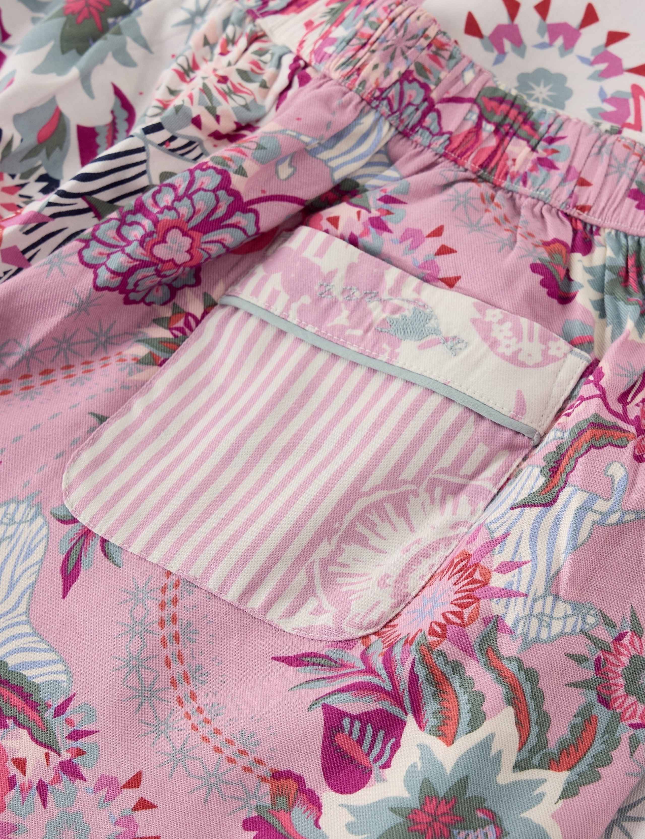 Cotton Rich Printed Pyjama Bottoms 6 of 6