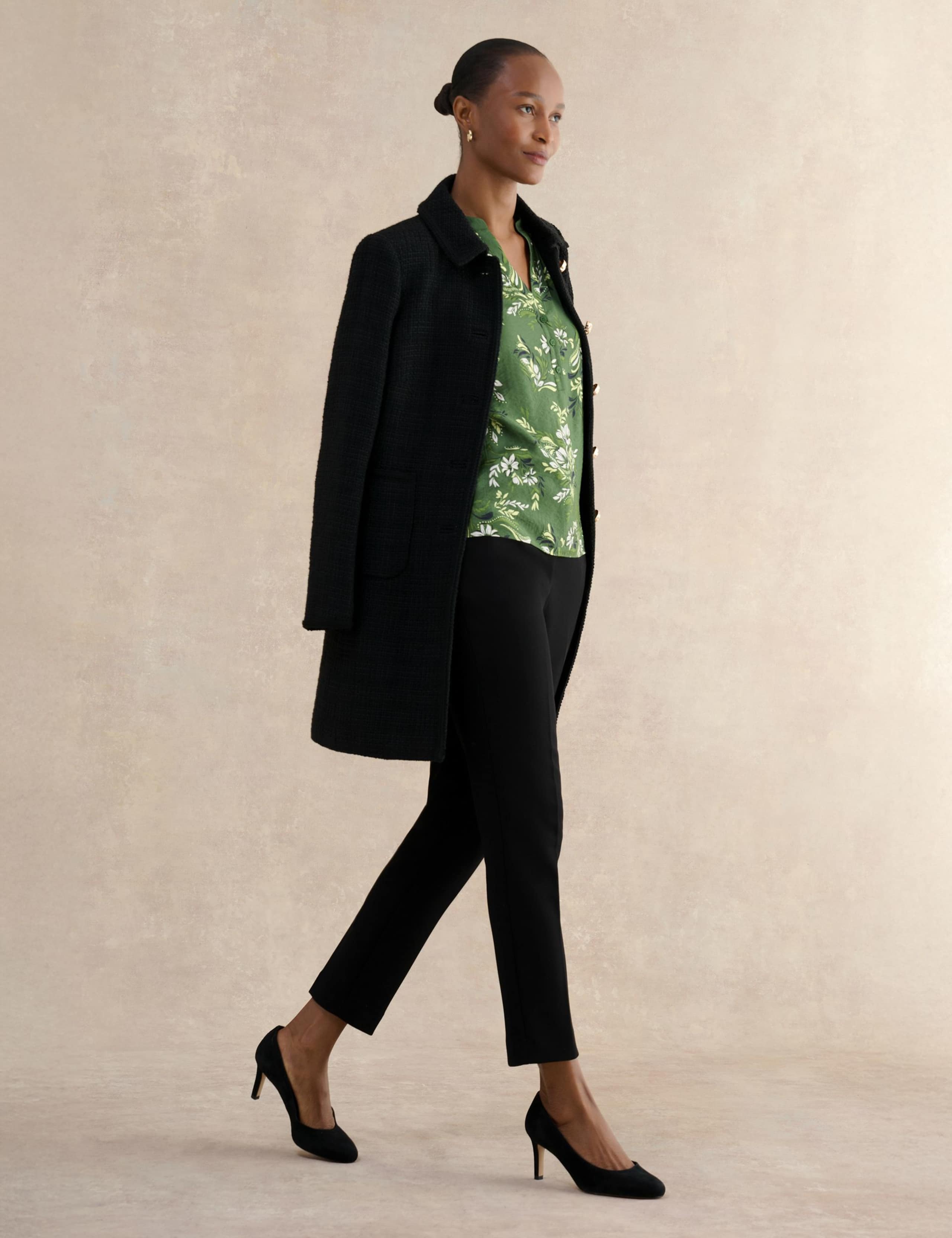 Floral Notch Neck Blouse 3 of 5