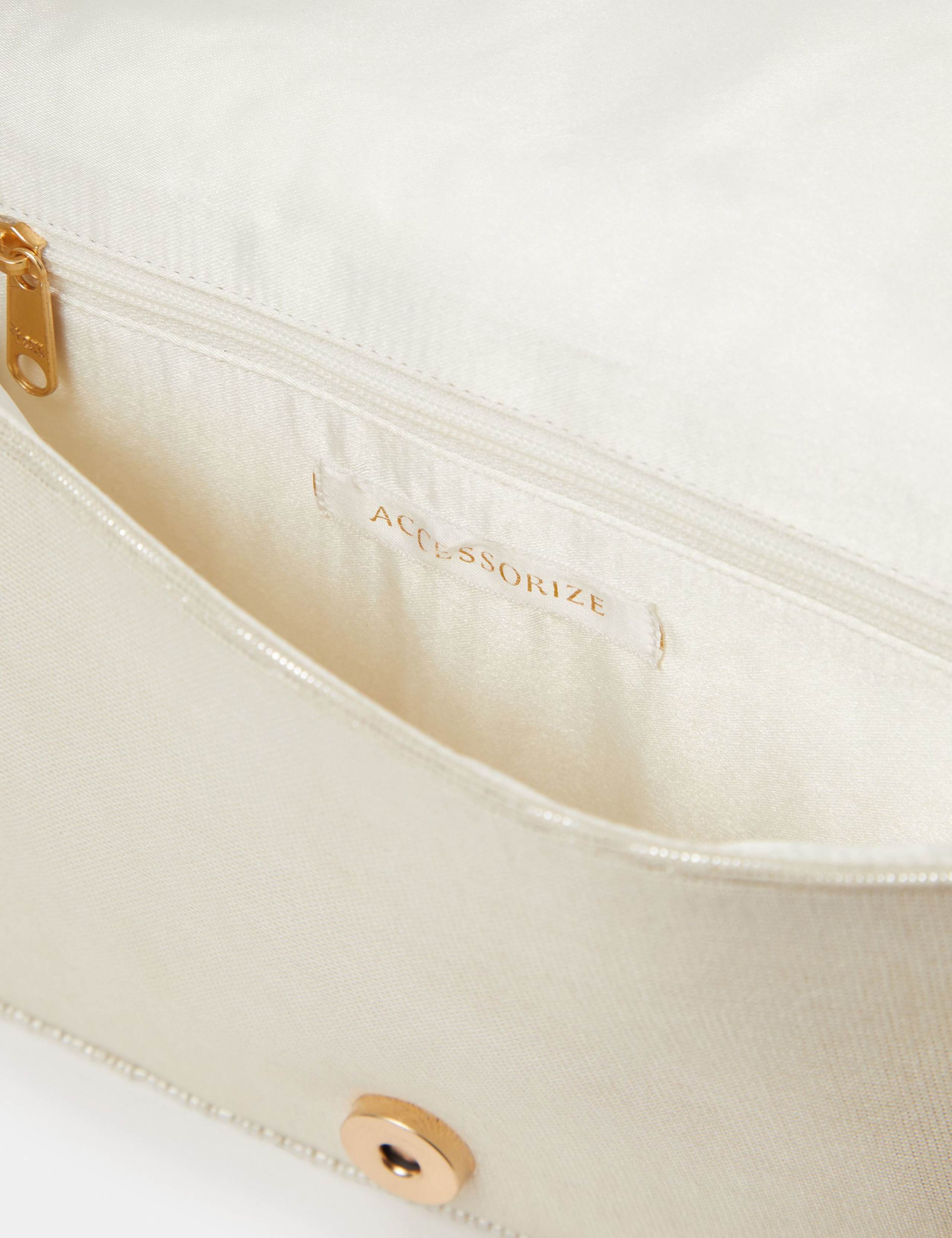 Cotton Rich Embellished Shell Shoulder Bag 4 of 4