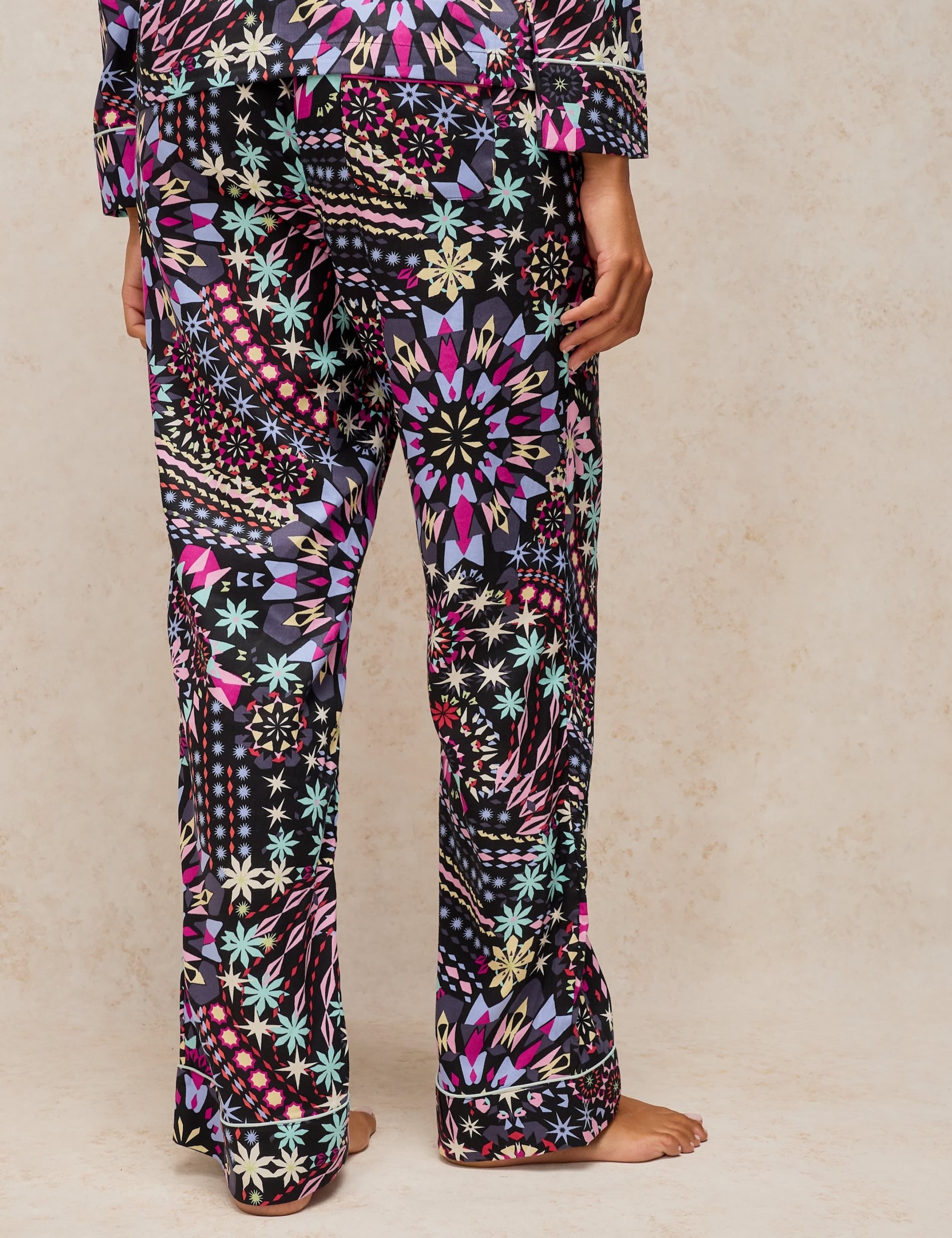 Cotton Rich Printed Pyjama Bottoms 4 of 6