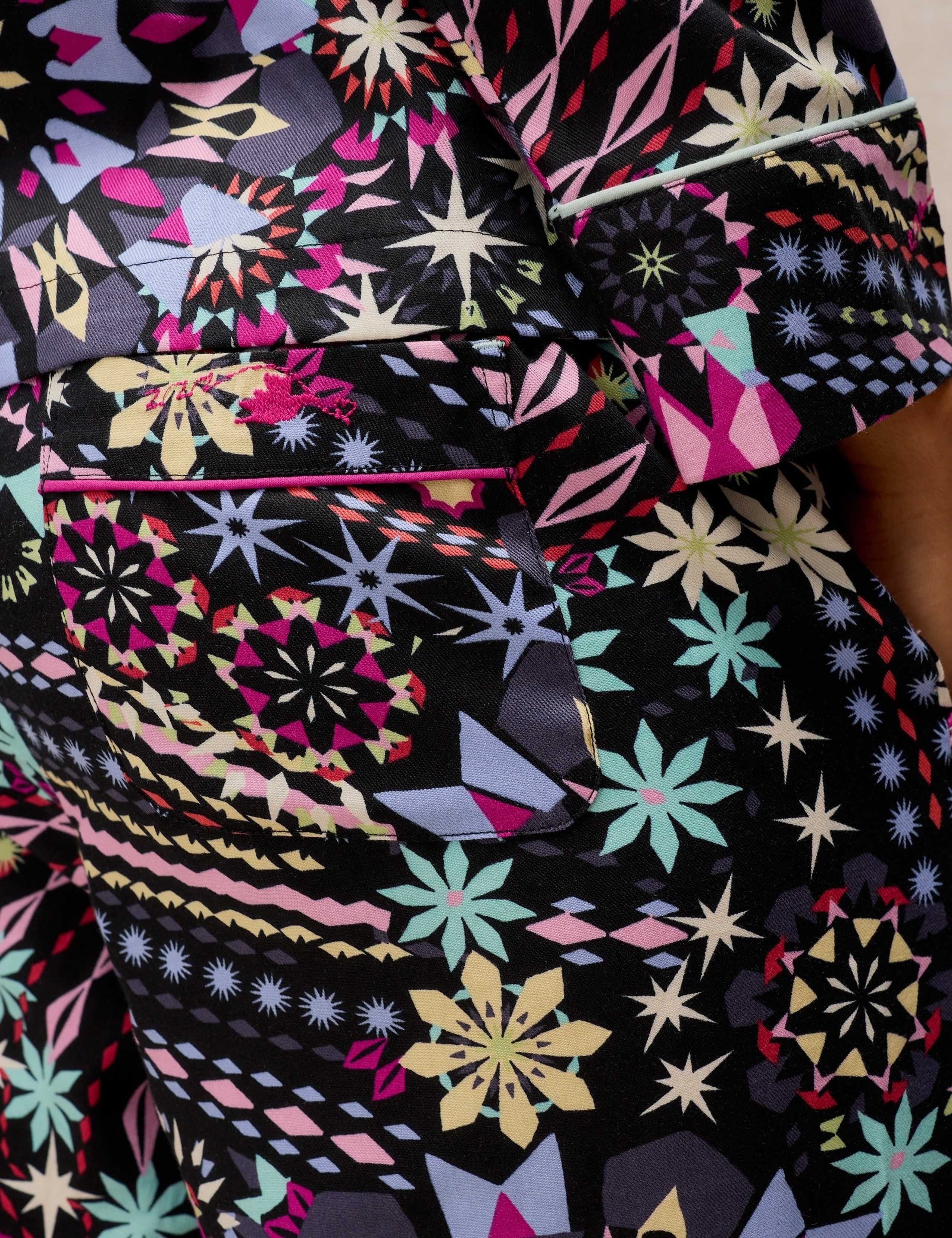 Cotton Rich Printed Pyjama Bottoms 5 of 6