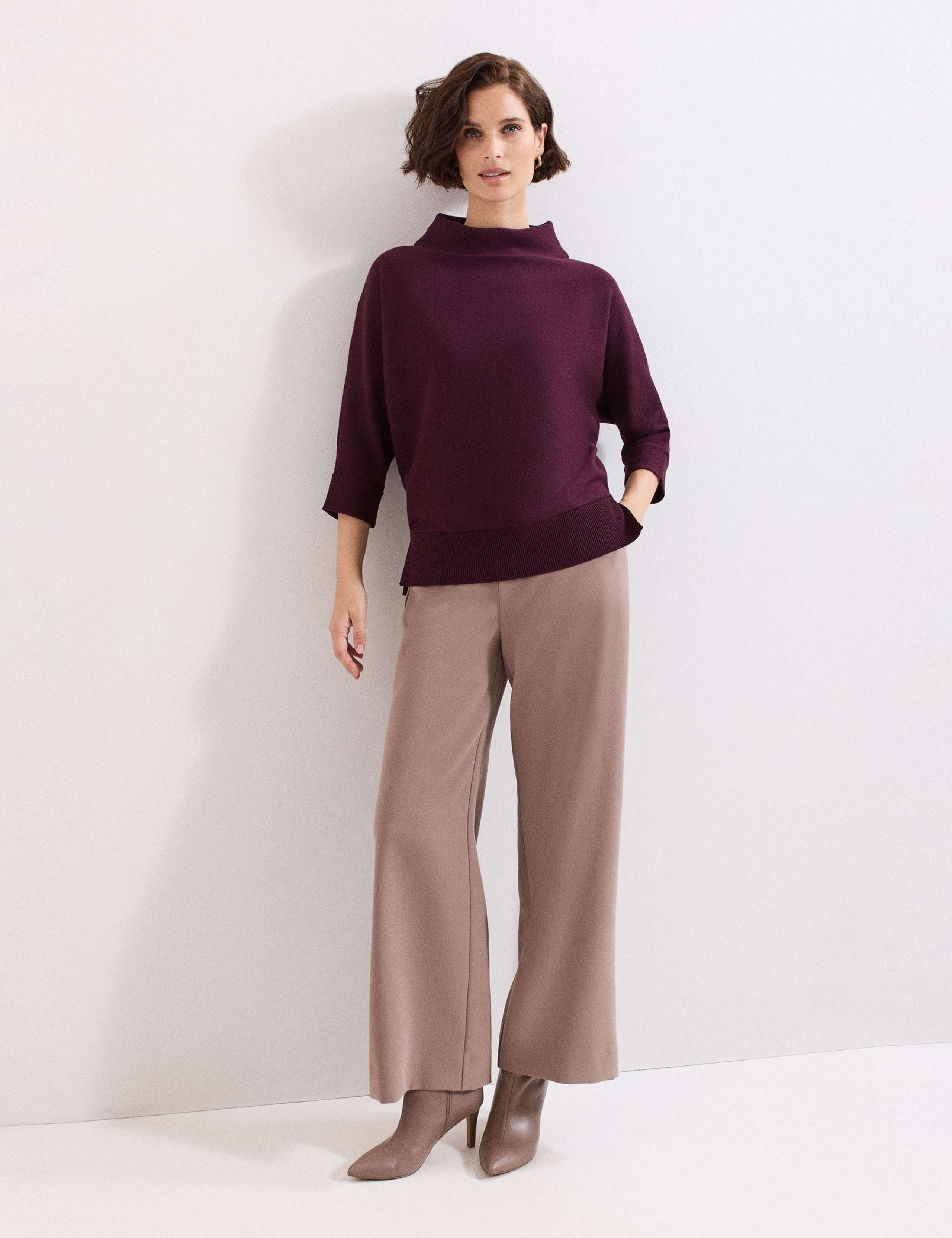 Ribbed High Neck Jumper 3 of 7