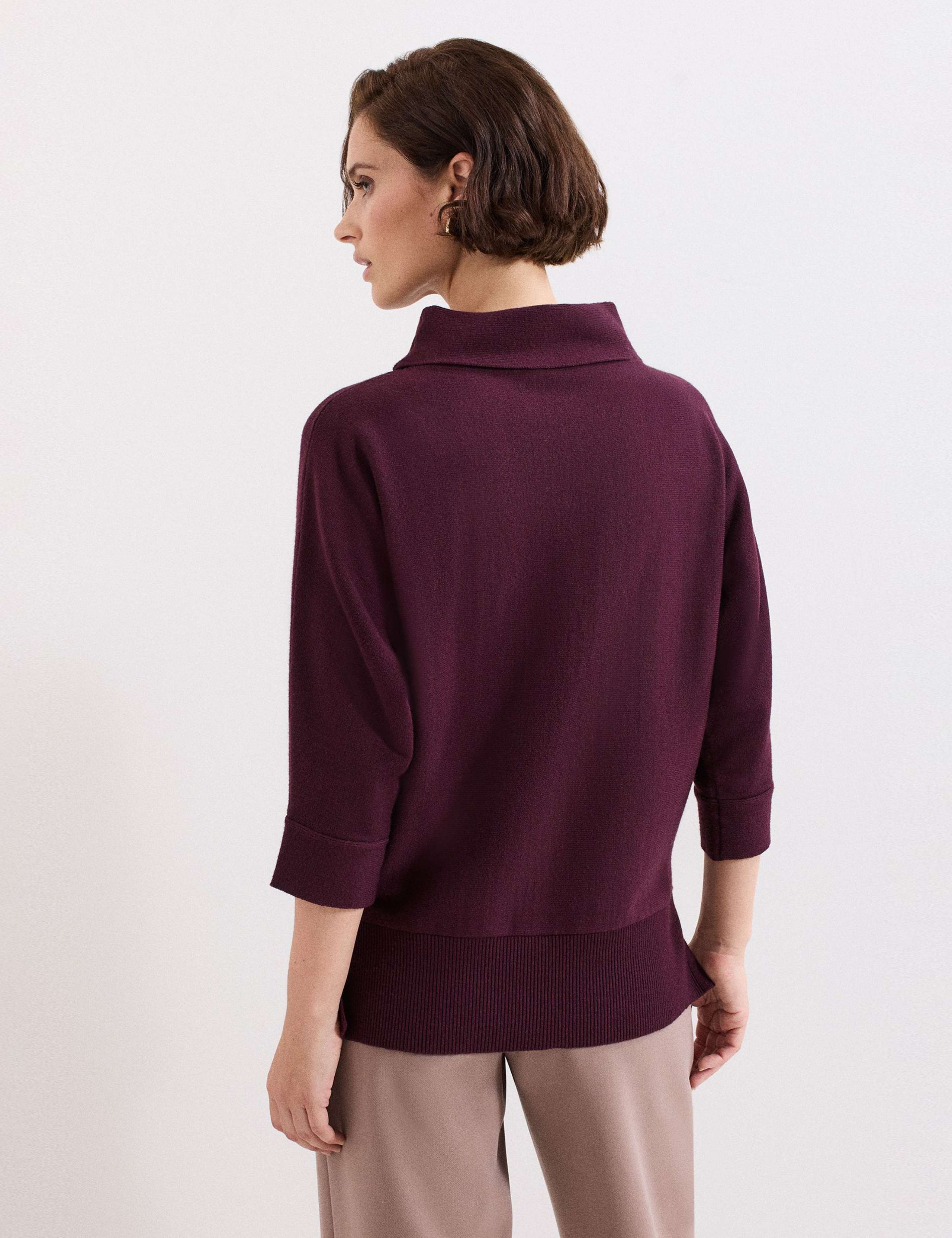 Ribbed High Neck Jumper 5 of 7