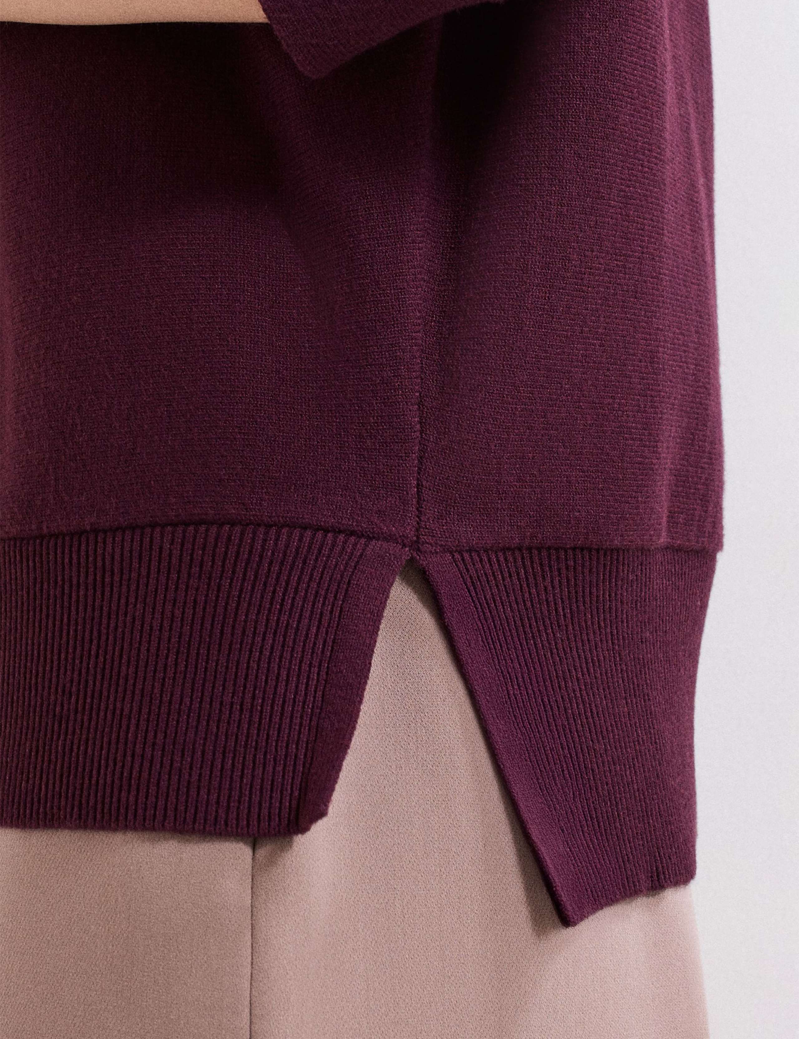 Ribbed High Neck Jumper 6 of 7