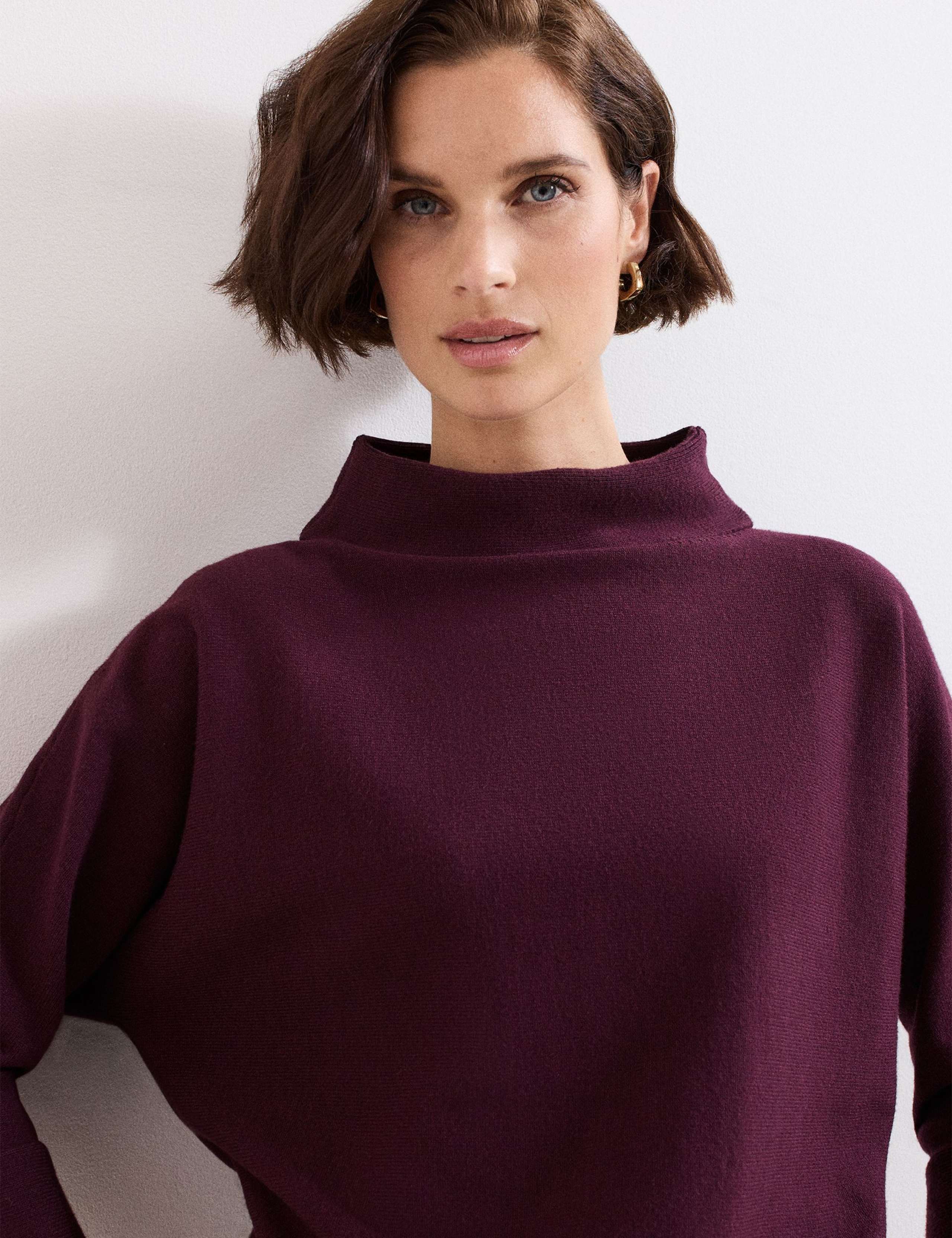 Ribbed High Neck Jumper 7 of 7