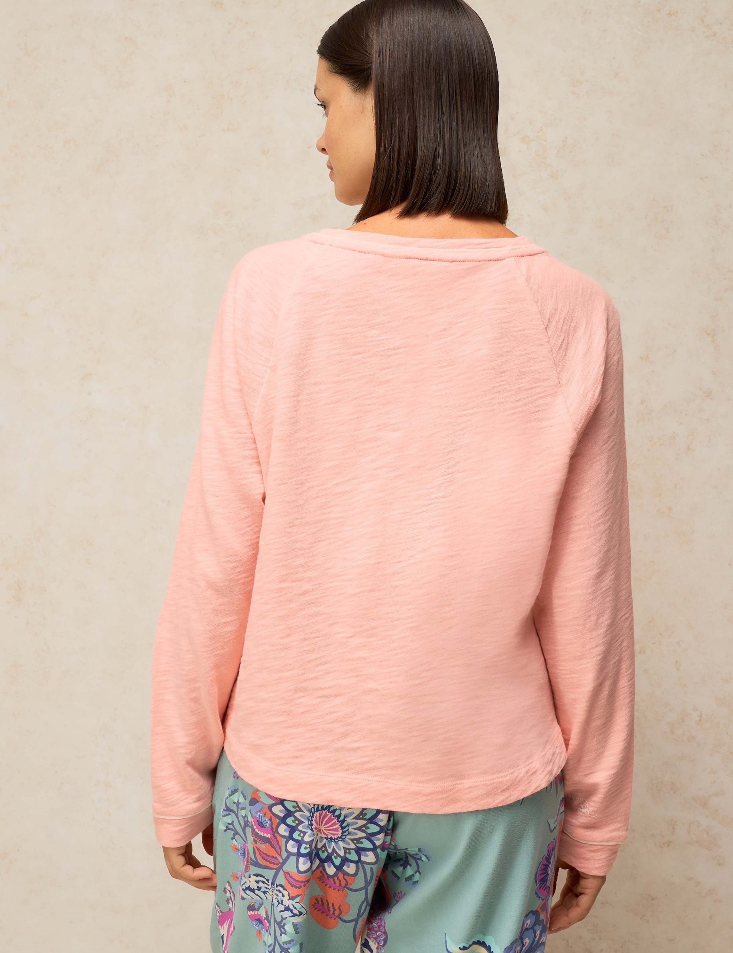 Pure Cotton Jersey Pyjama Top 4 of 6