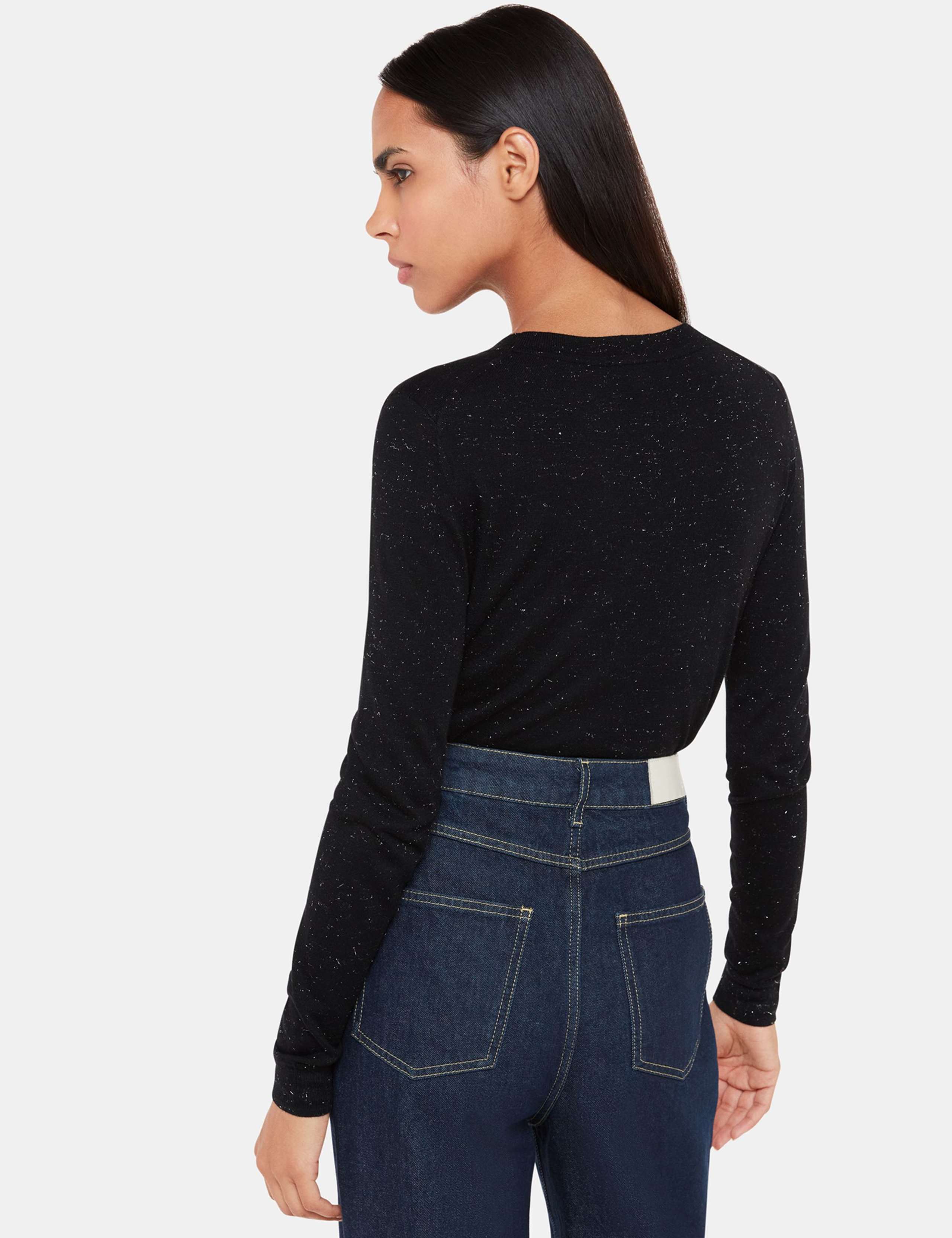 Annie Sparkly Crew Neck Jumper 4 of 4