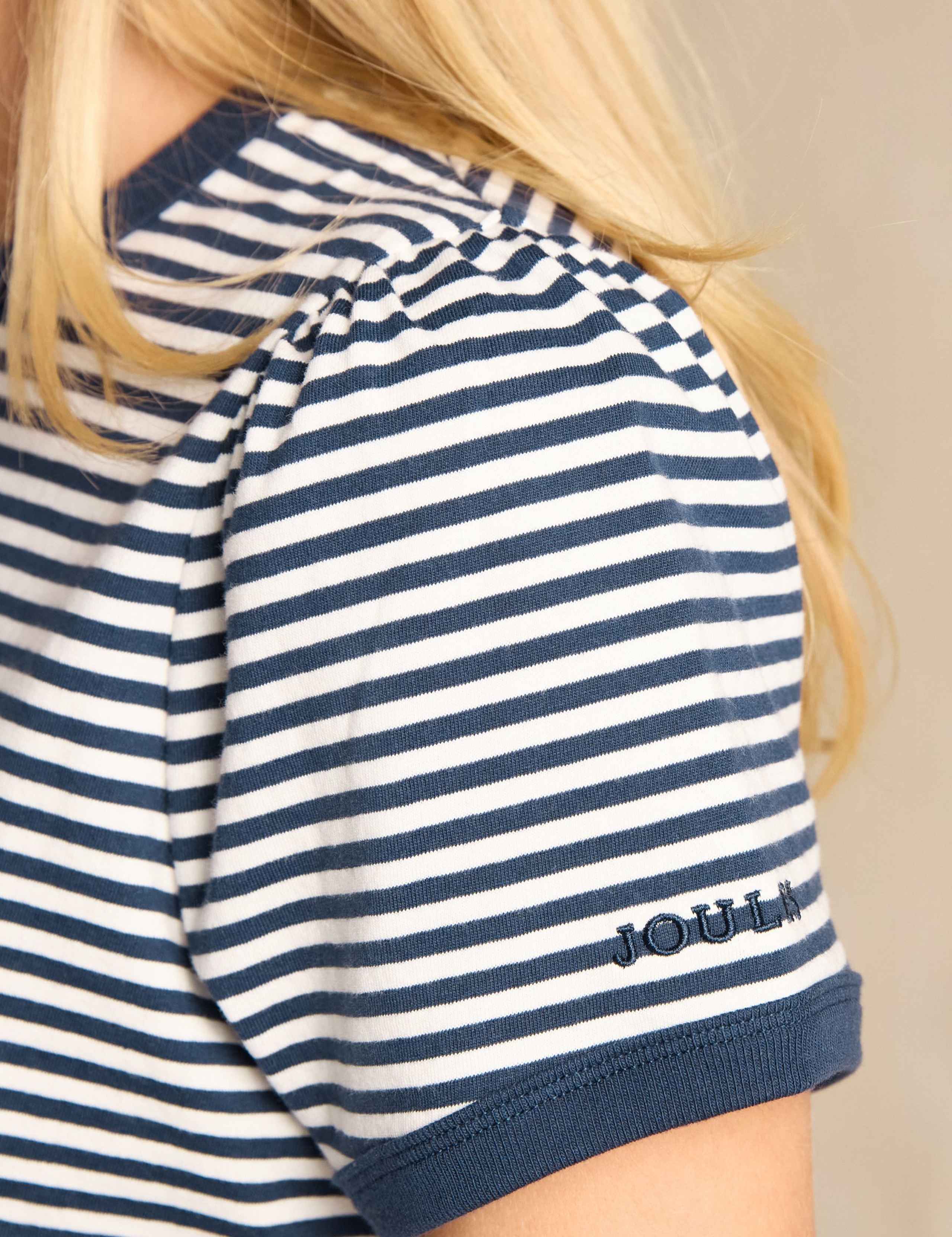 Pure Cotton Striped Ringer Tee 2 of 6