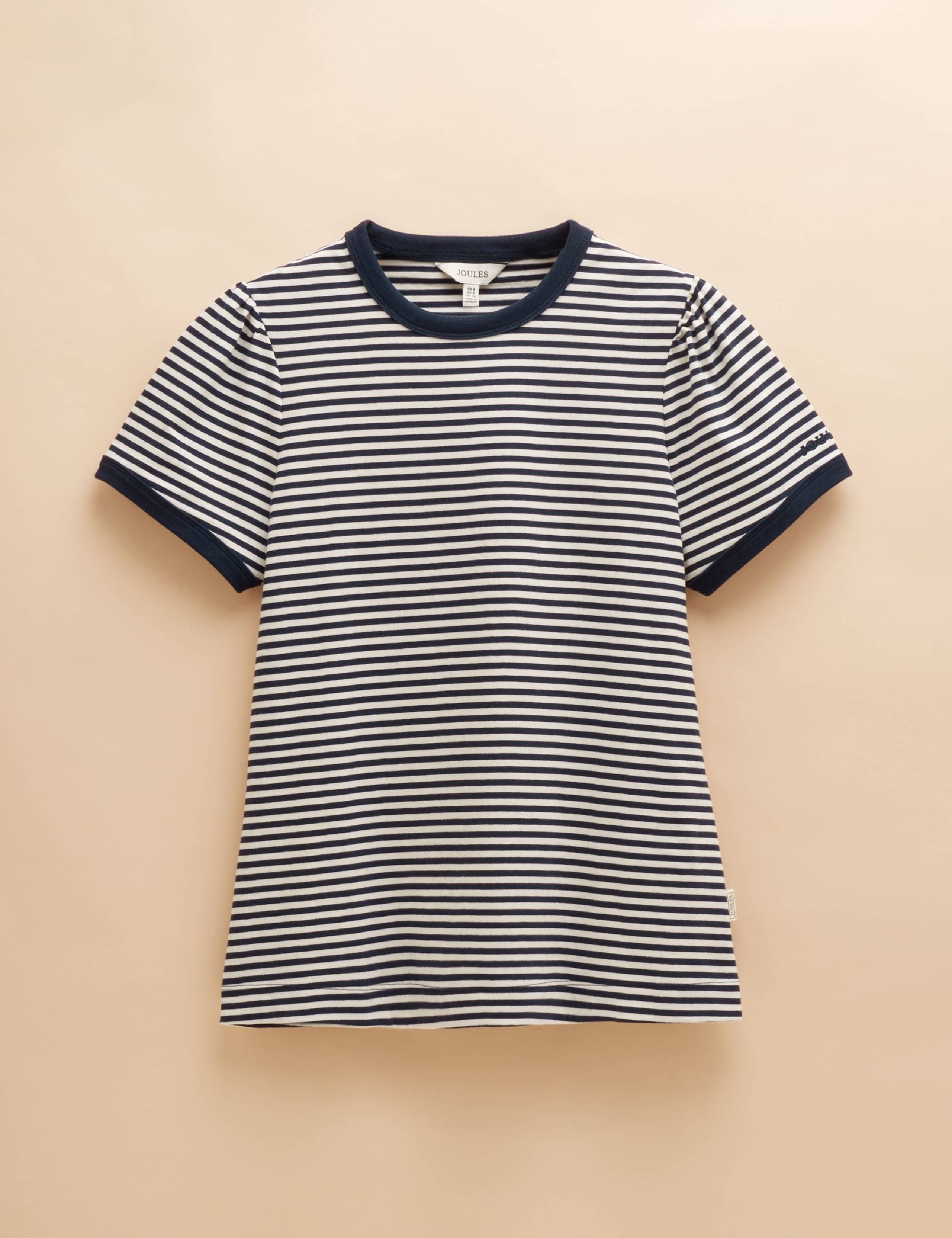 Pure Cotton Striped Ringer Tee 3 of 6