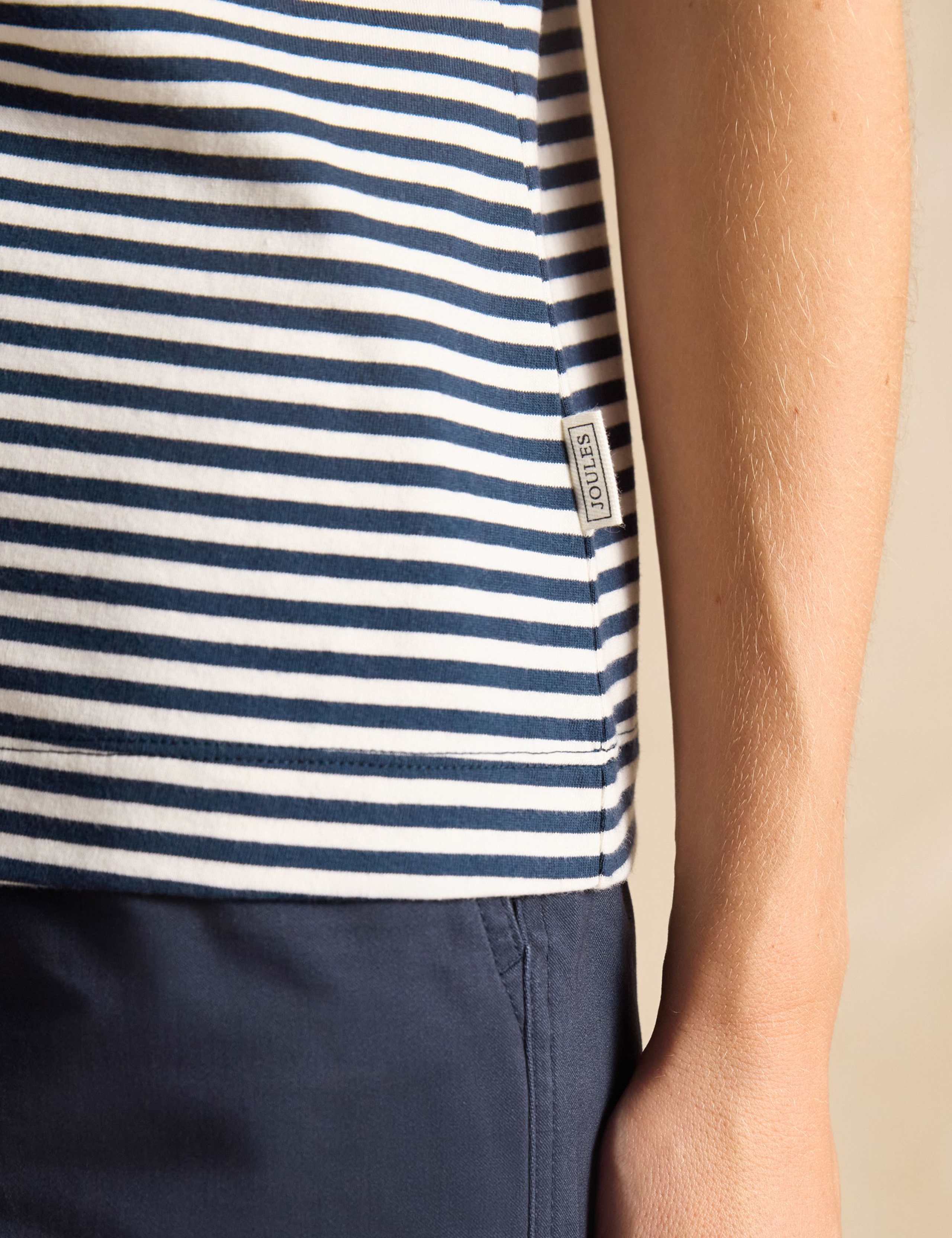 Pure Cotton Striped Ringer Tee 4 of 6