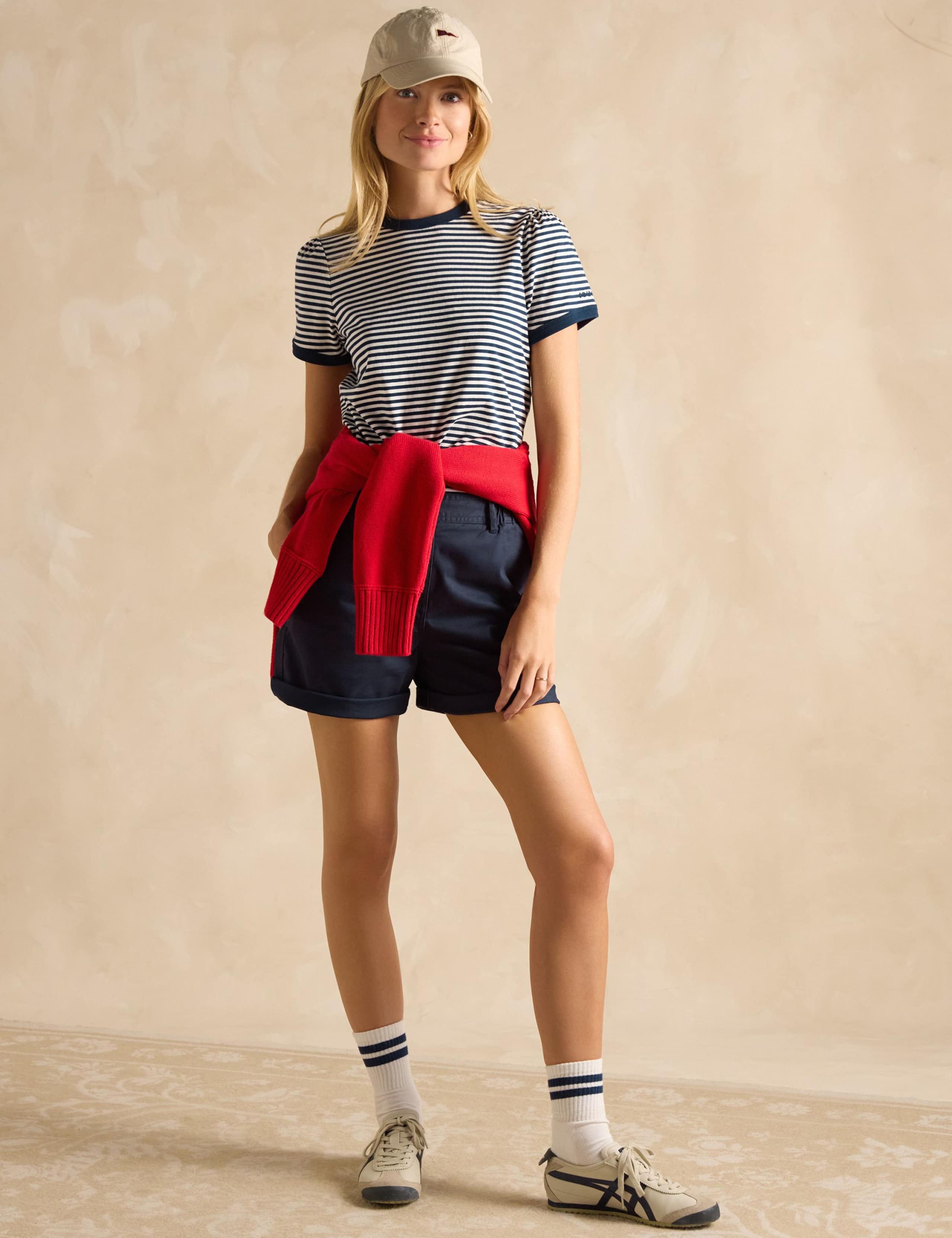 Pure Cotton Striped Ringer Tee 5 of 6
