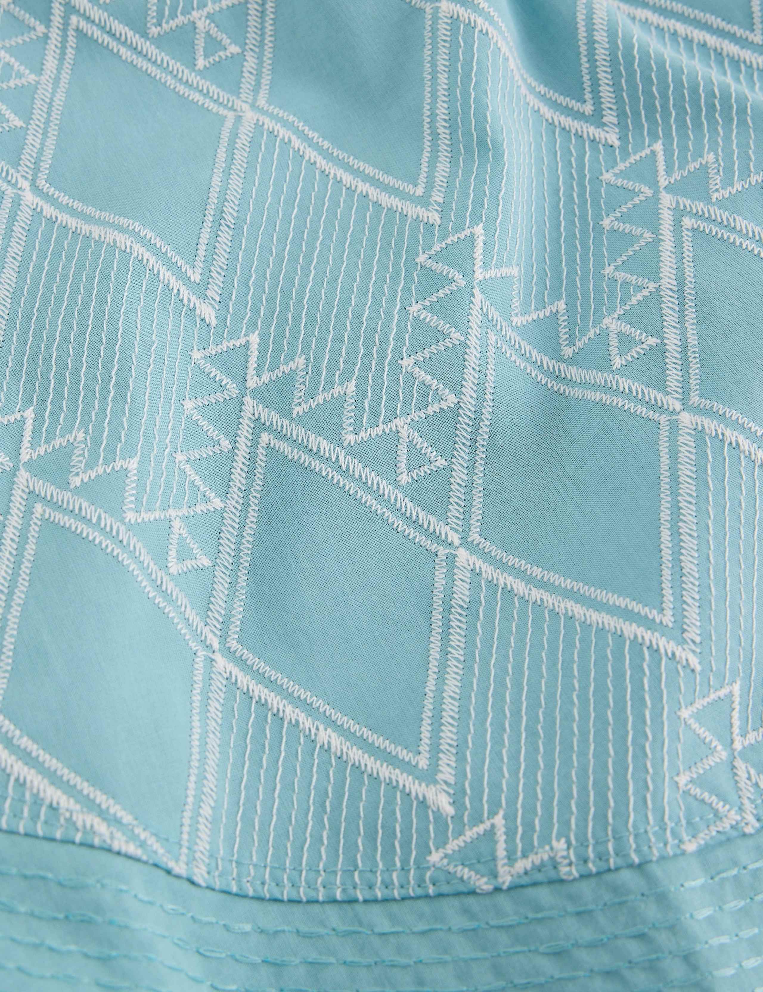 Pure Cotton Embroidered T-Shirt 6 of 6