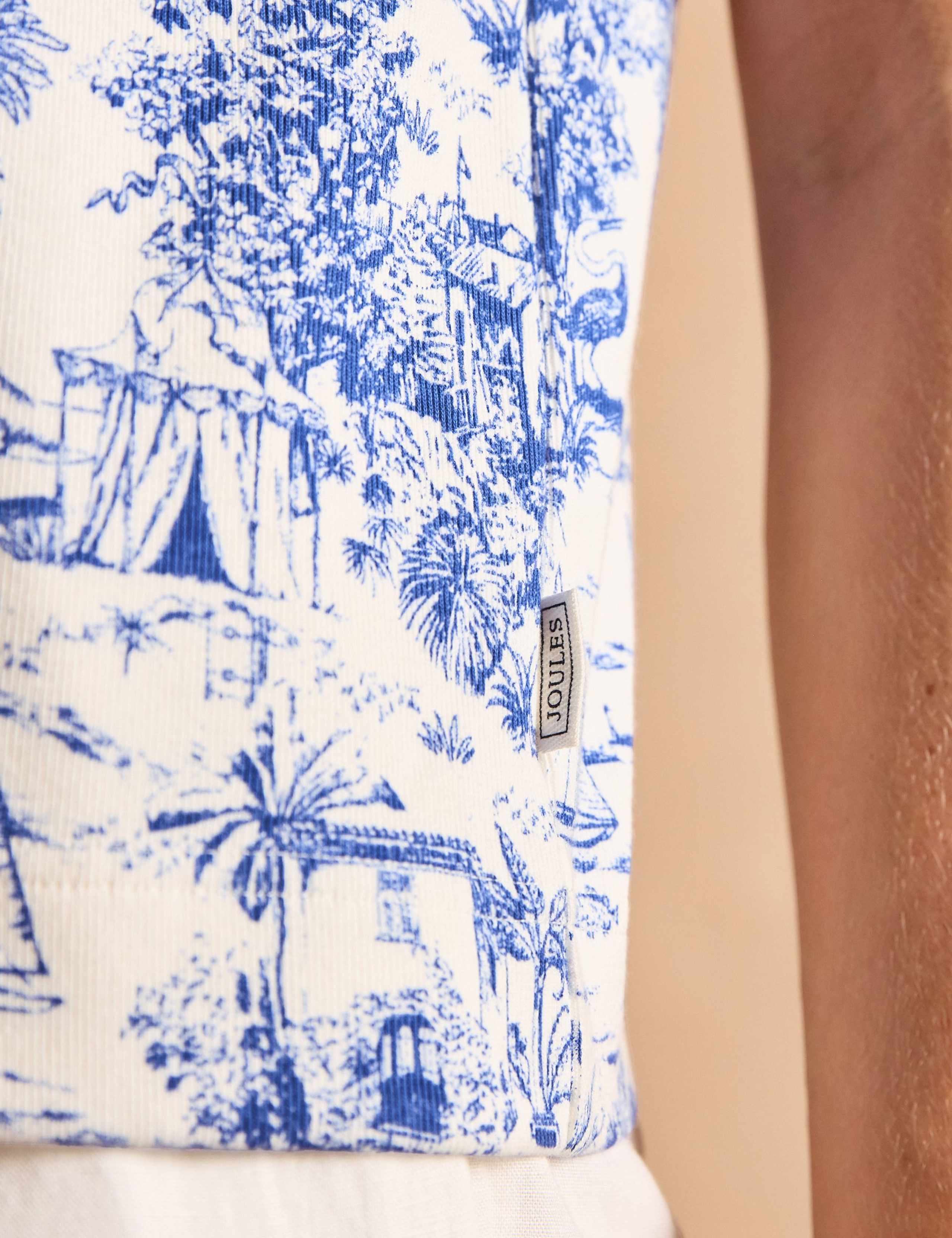 Pure Cotton Printed Vest Top 4 of 8