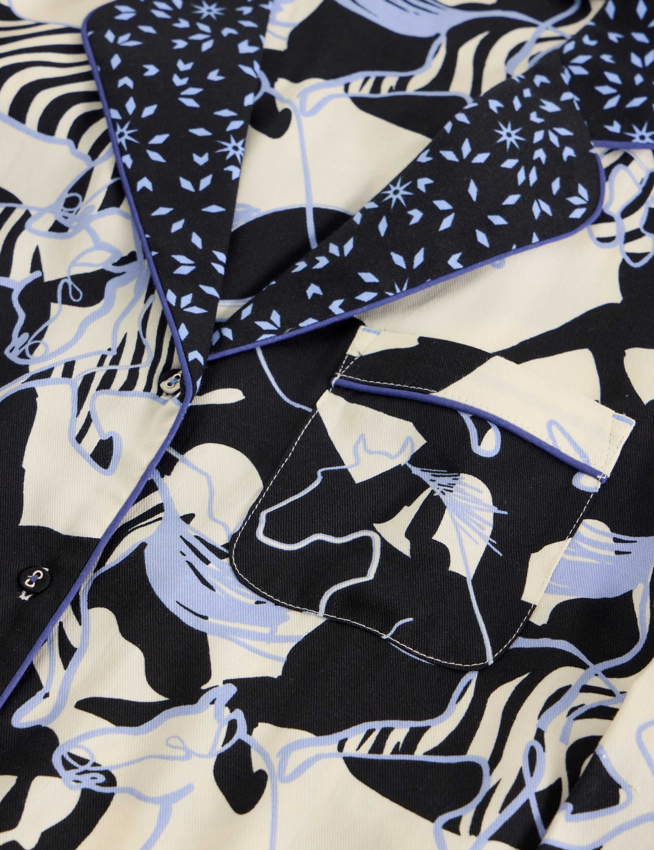 Nina Cotton Rich Printed Pyjama Top 6 of 6
