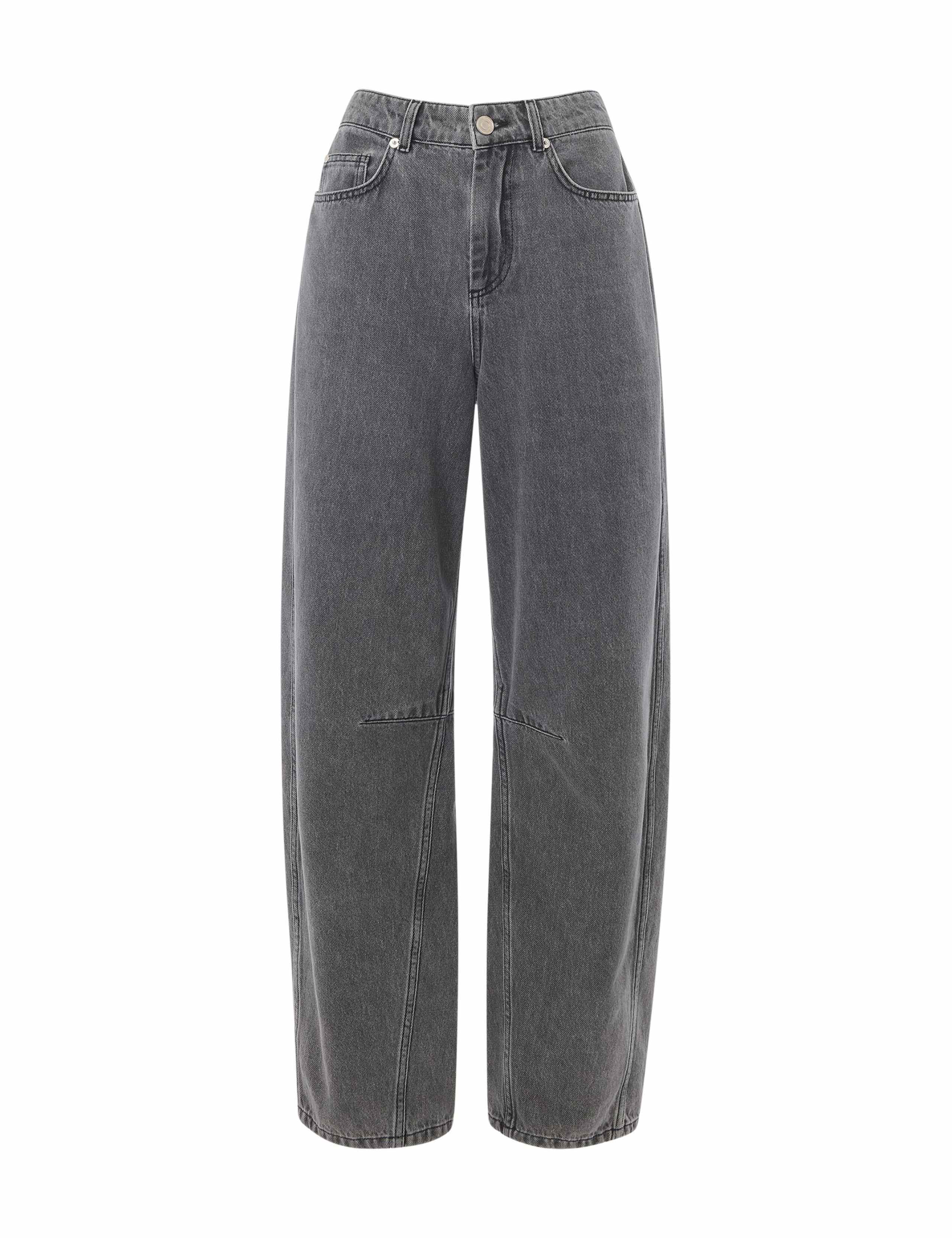 High Waisted Barrel Jean 2 of 4